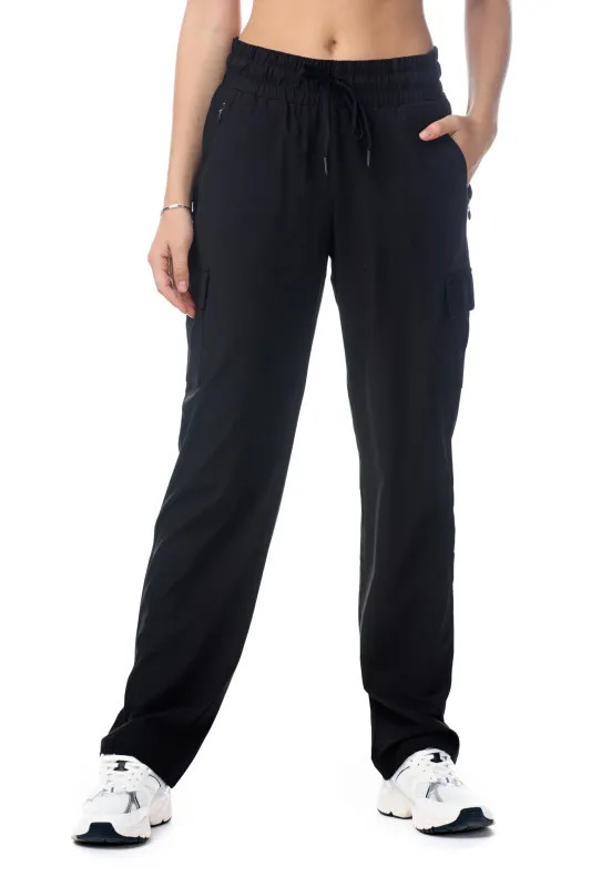 Eve Woven Cargo Pant made by Kyodan