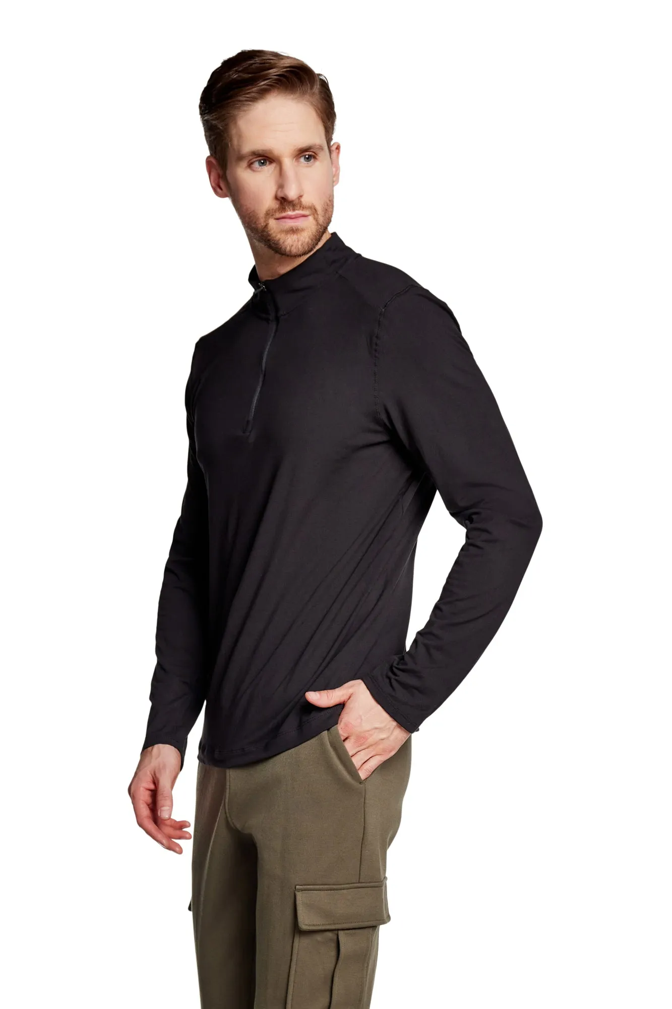 Day-To-Day Long Sleeve Top With Zip sold by Kyodan product image thumbnail 5