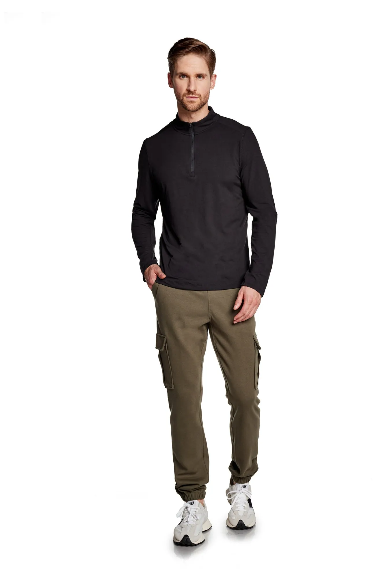 Day-To-Day Long Sleeve Top With Zip sold by Kyodan product image thumbnail 2