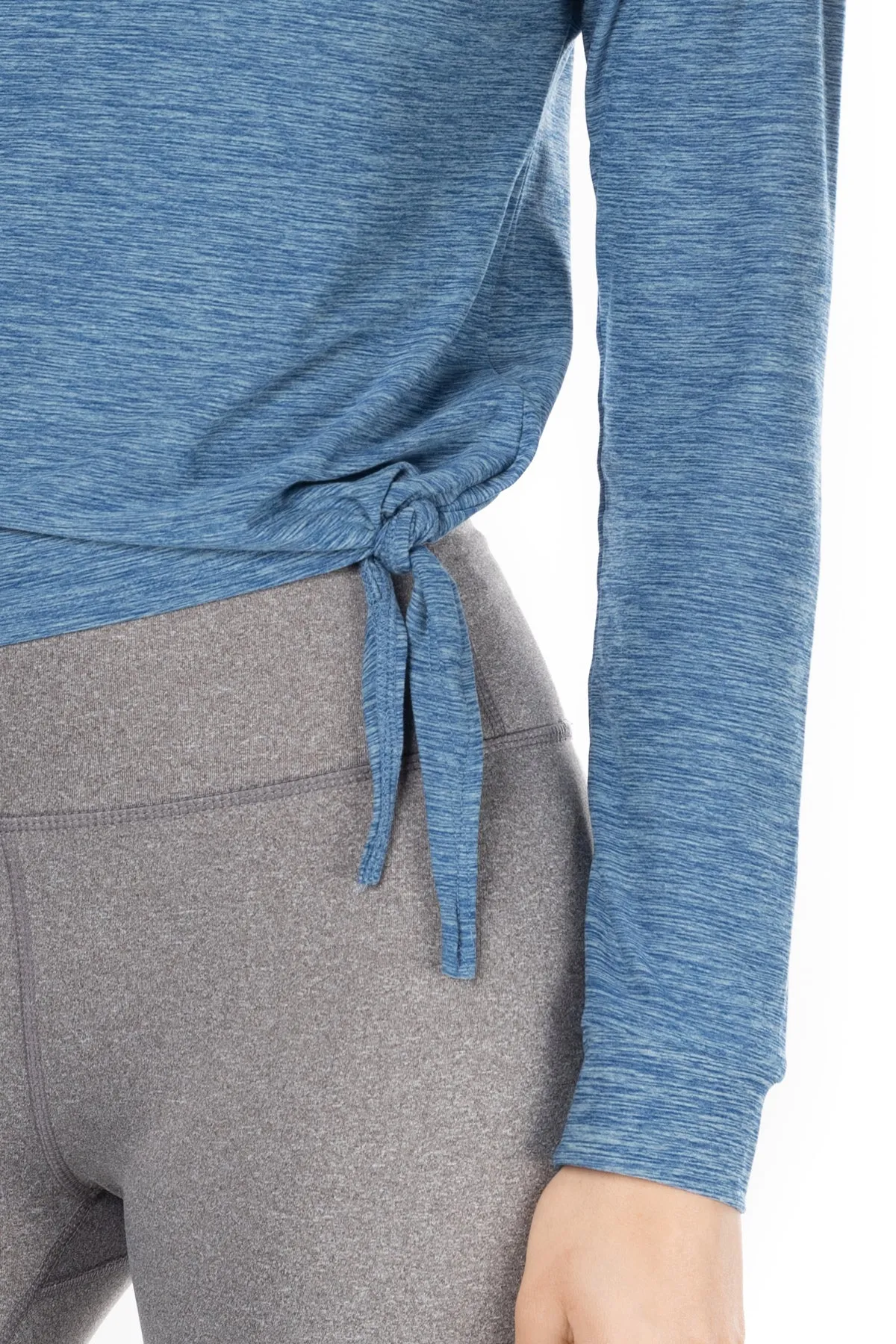 Day-To-Day Side-Tie Long Sleeve Top sold by Kyodan product image thumbnail 4