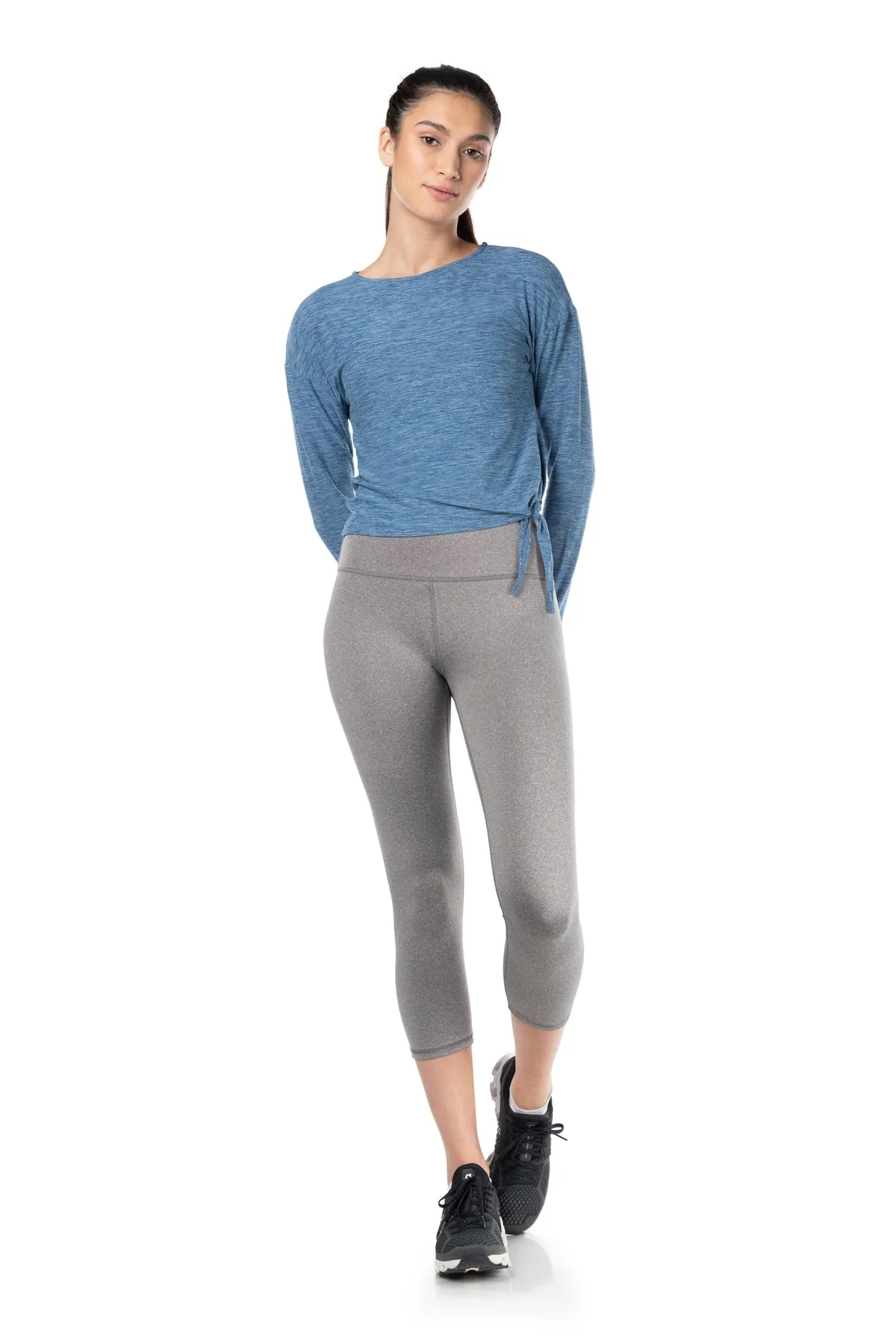 Day-To-Day Side-Tie Long Sleeve Top sold by Kyodan product image thumbnail 5