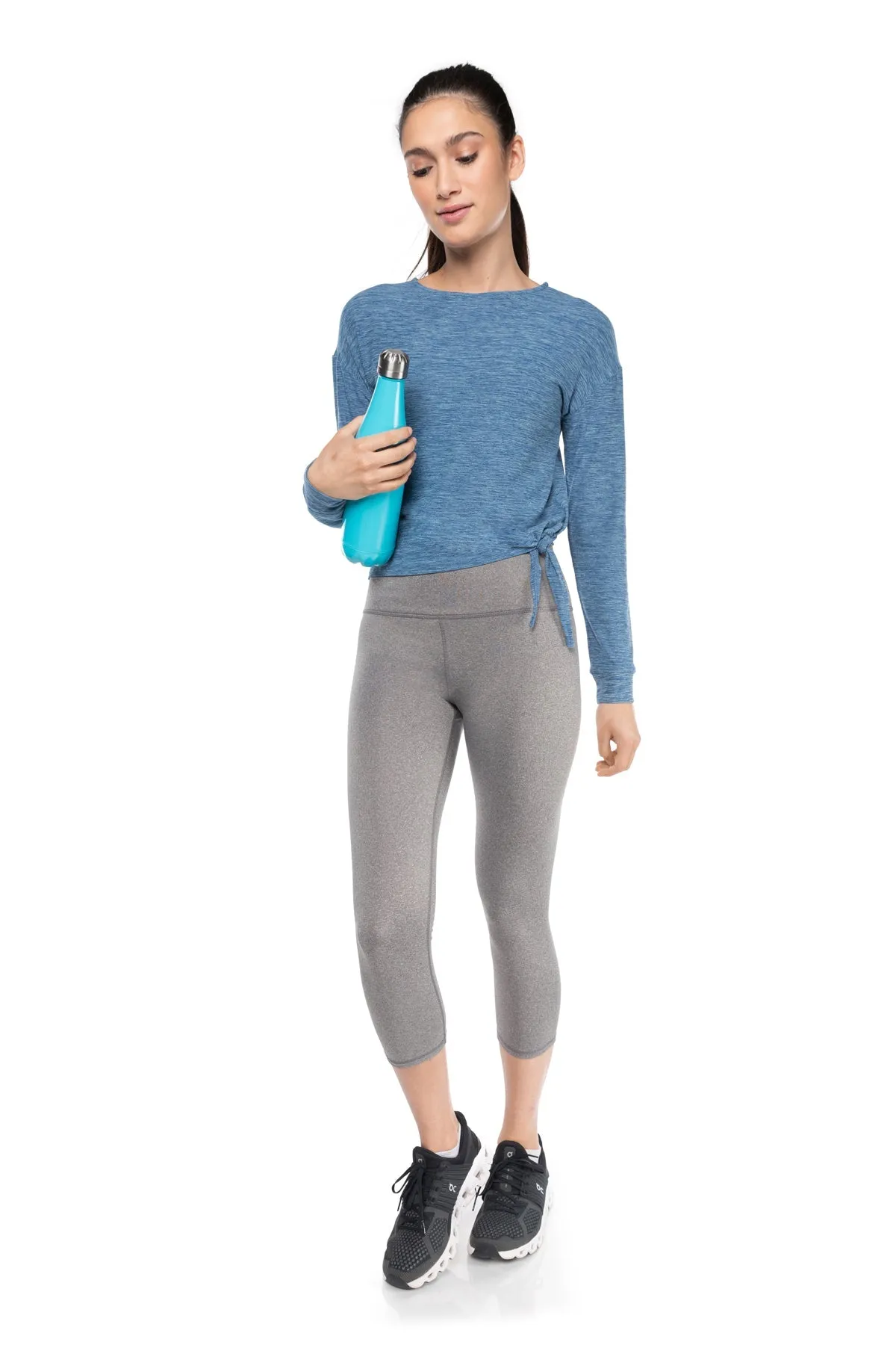 Day-To-Day Side-Tie Long Sleeve Top sold by Kyodan product image thumbnail 2