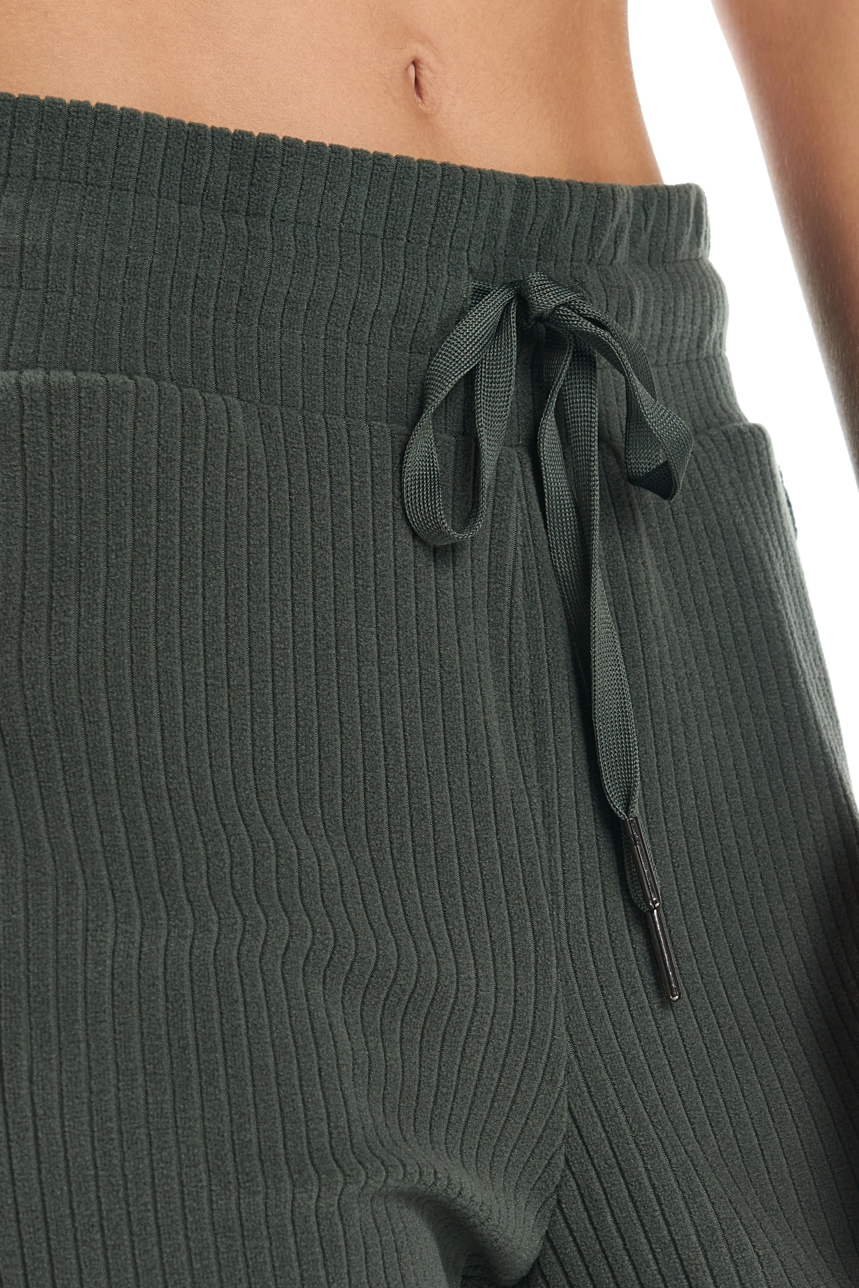 Velour Ribbed Lounge Trouser Jogger sold by Kyodan product image thumbnail 3