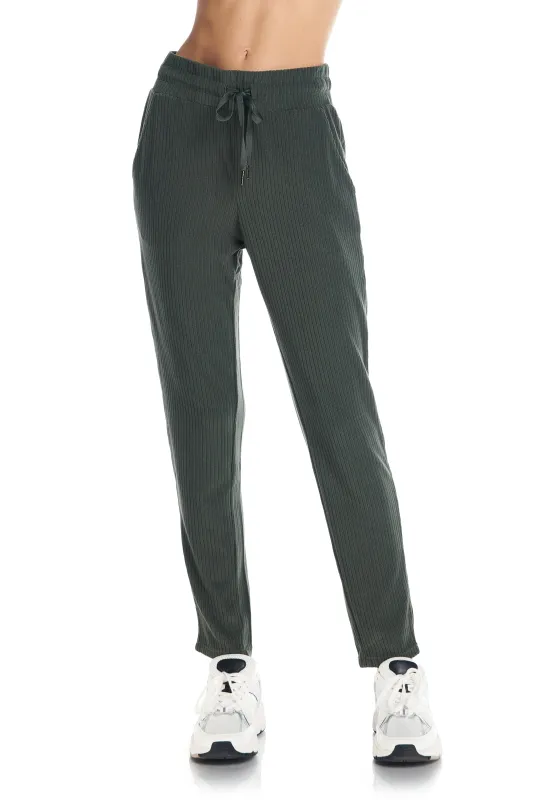 Velour Ribbed Lounge Trouser Jogger sold by Kyodan