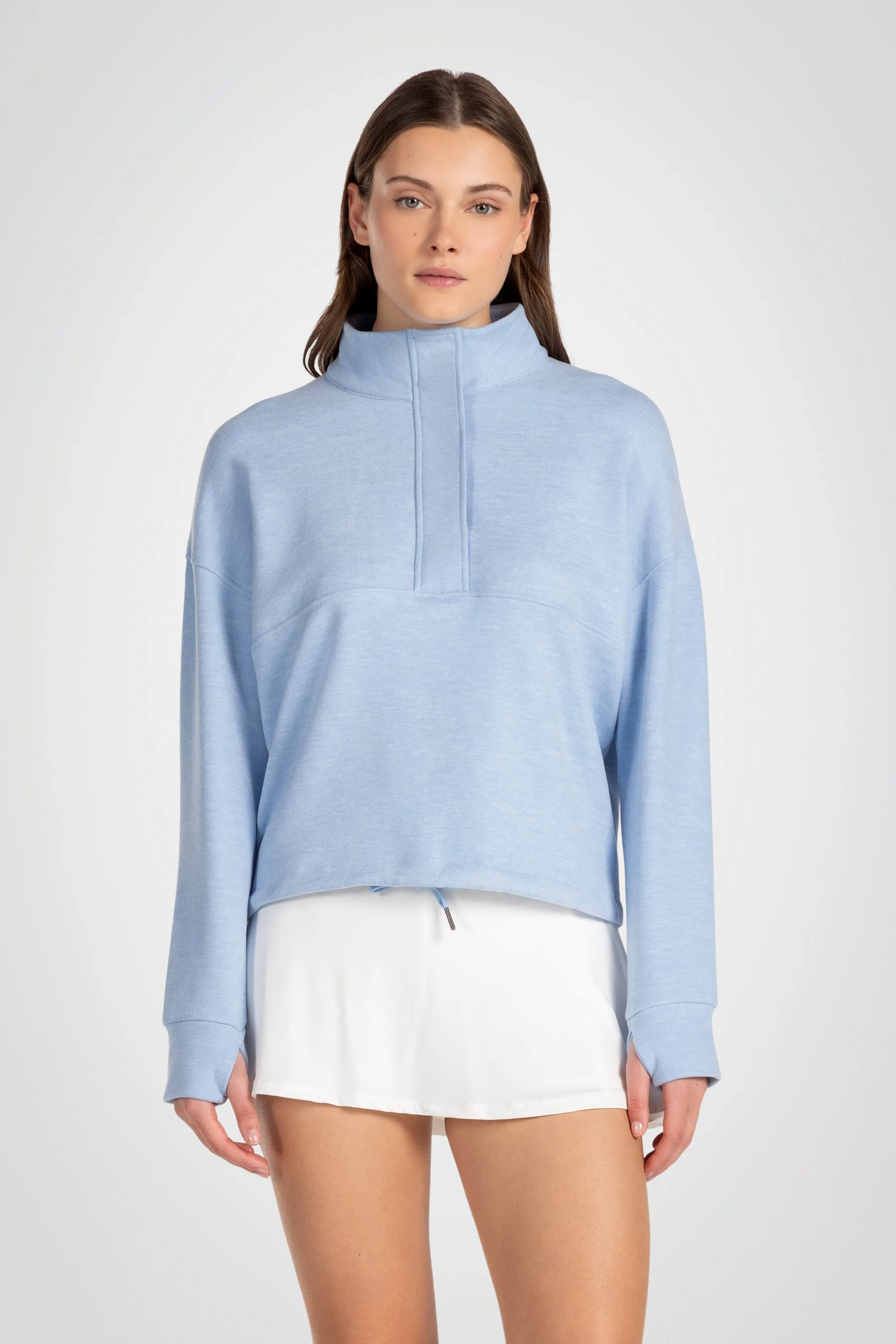 Studio Mock Half Zip sold by Kyodan