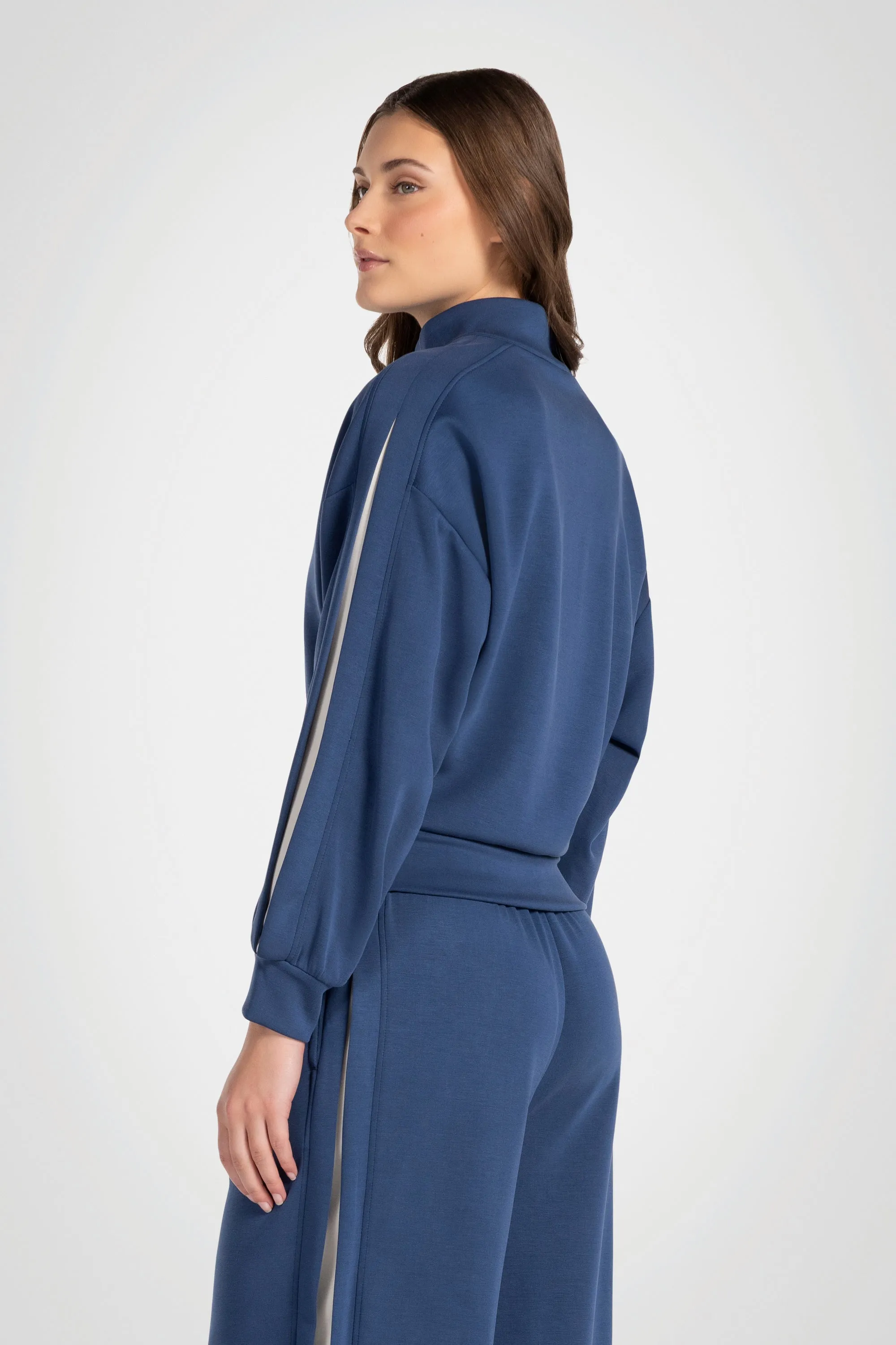 Softline Mock Neck Jacket sold by Kyodan product image thumbnail 5