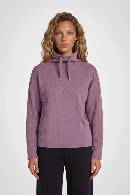Trailhaven Cowl Neck Pullover made by Kyodan