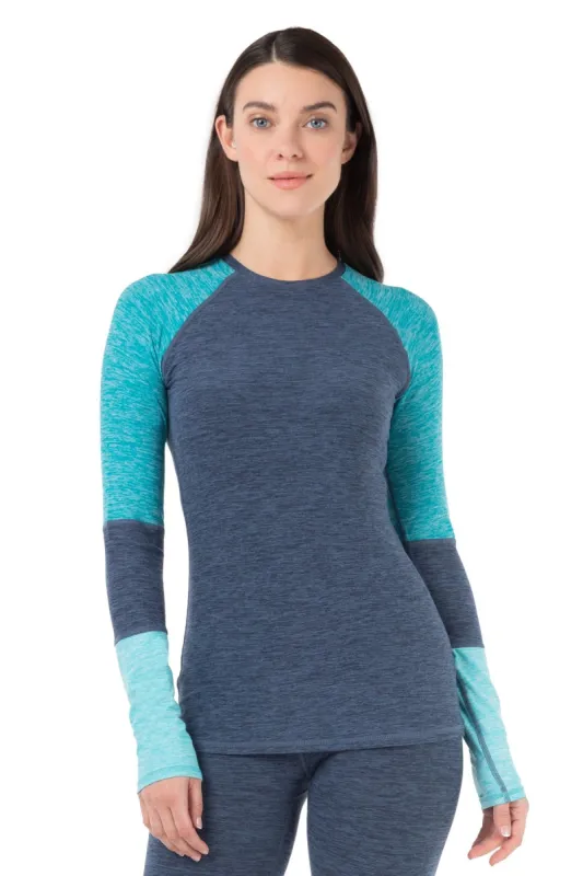Ski Base Layer Crew Neck Top sold by Kyodan