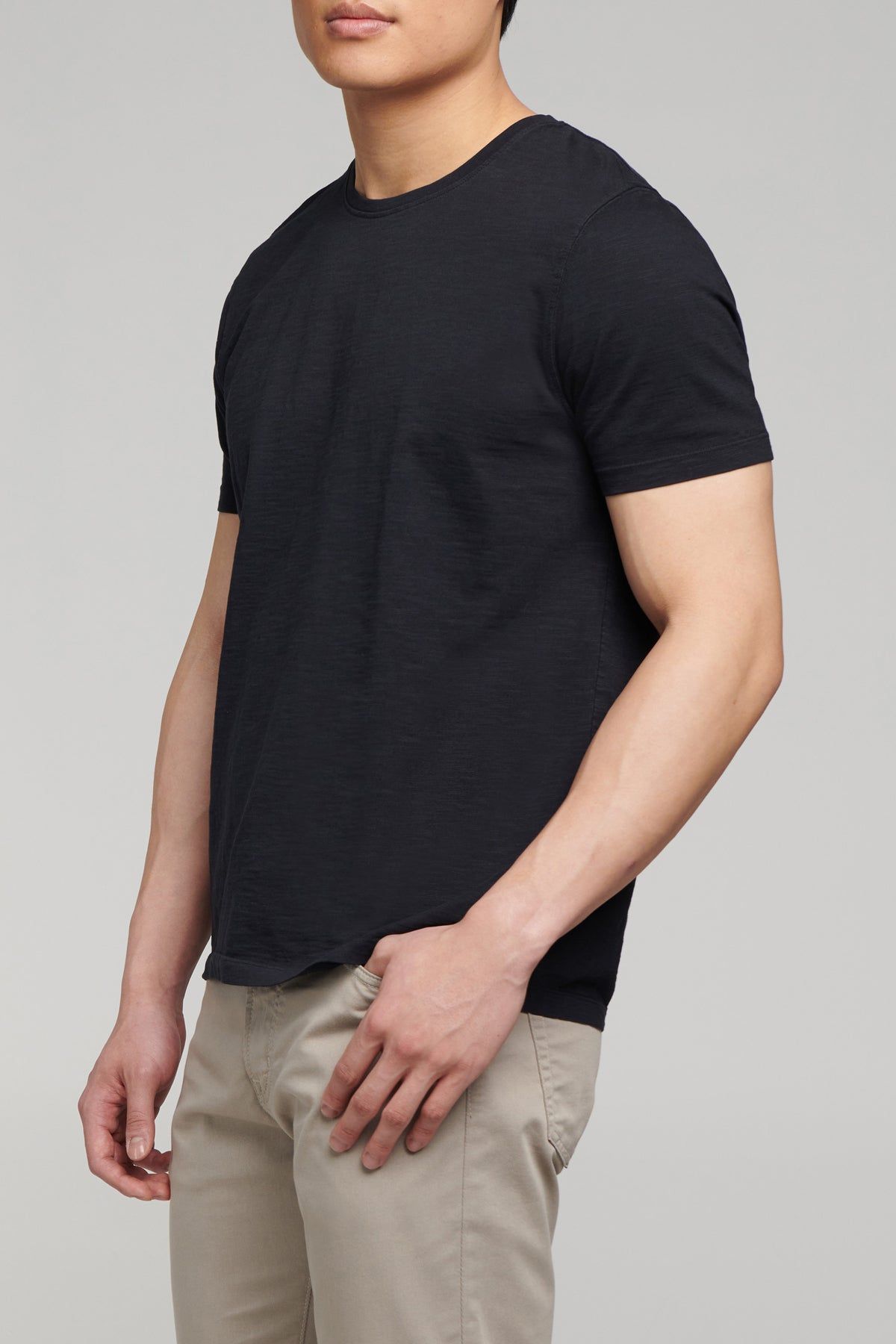 Slub Jersey Crew Neck T Shirt sold by Kyodan product image thumbnail 2