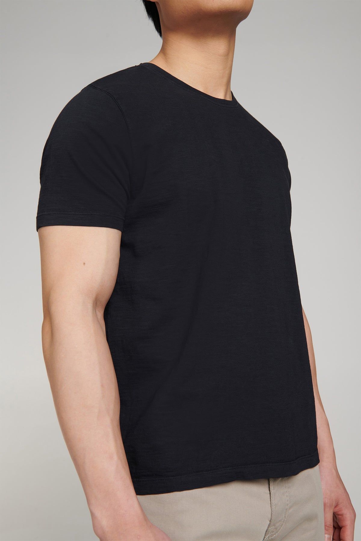 Slub Jersey Crew Neck T Shirt sold by Kyodan product image thumbnail 4