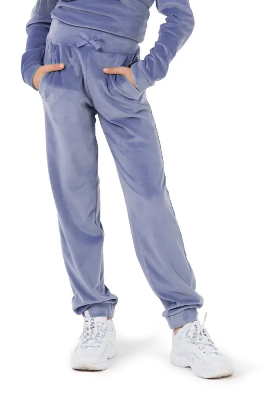 Girls Ultra-Soft Velour Joggers sold by Kyodan