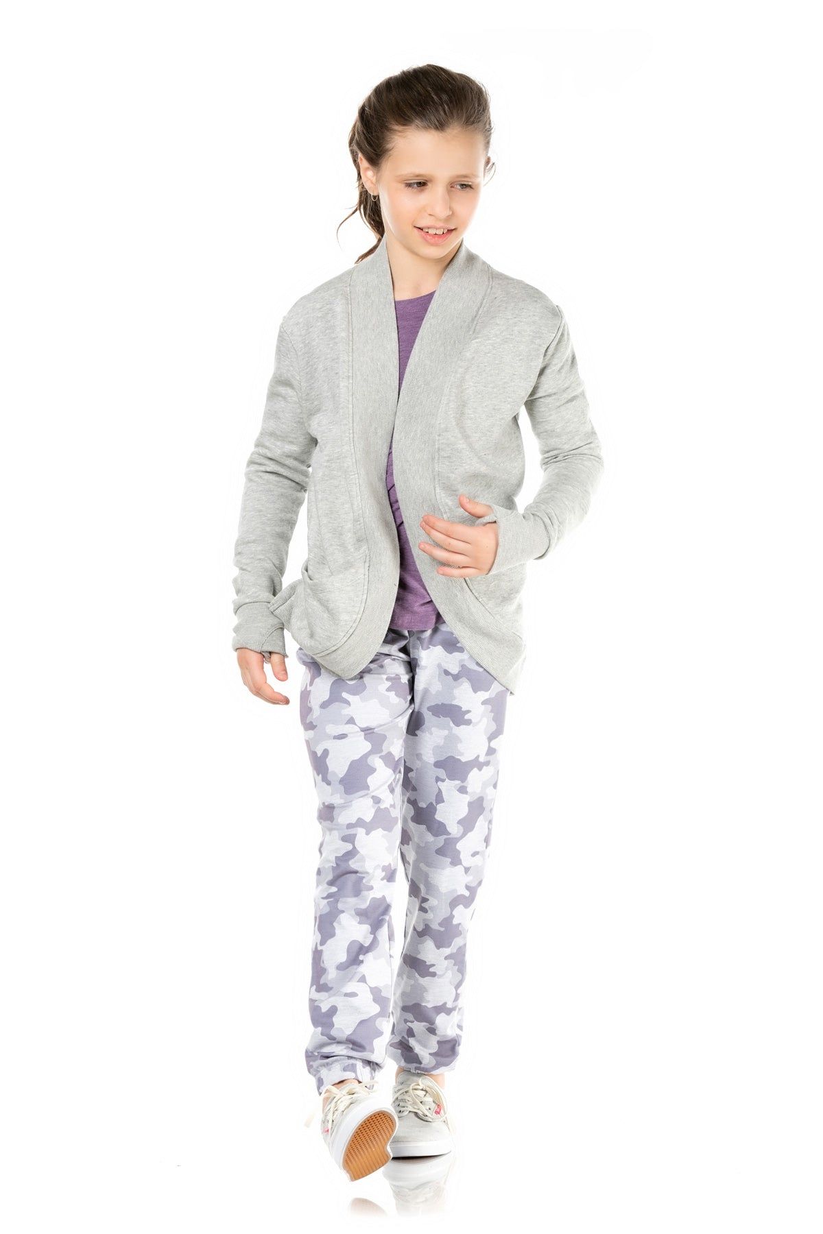 Girls Fleece Cardigan sold by Kyodan product image thumbnail 5