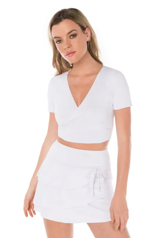 Day-To-Day Overlay Short Sleeve T-Shirt sold by Kyodan