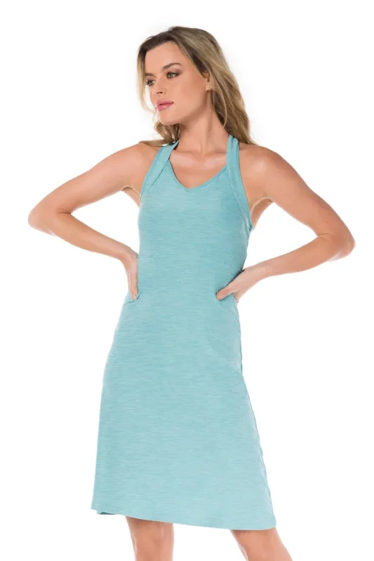 Day-To-Day Serenity Moss Jersey Dress sold by Kyodan
