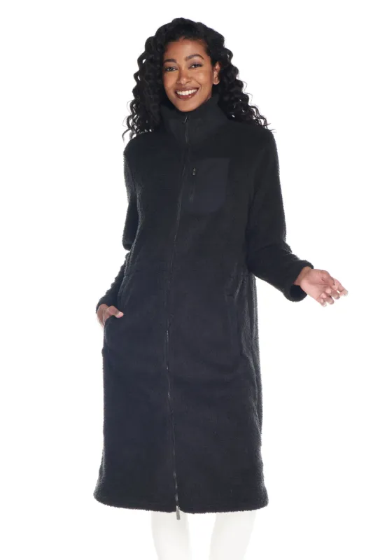 Polar Plush Sherpa Long Jacket sold by Kyodan
