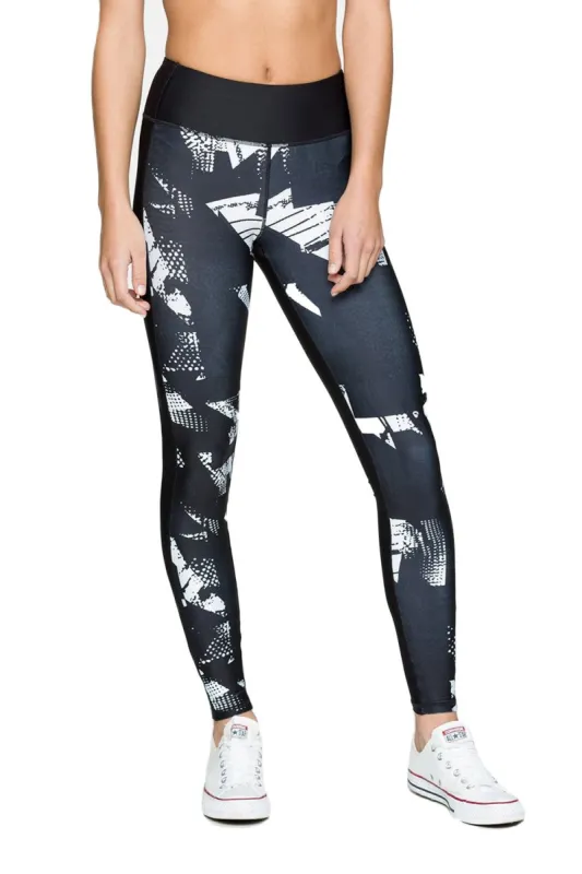 Exclusive Abstract Printed Leggings sold by Kyodan