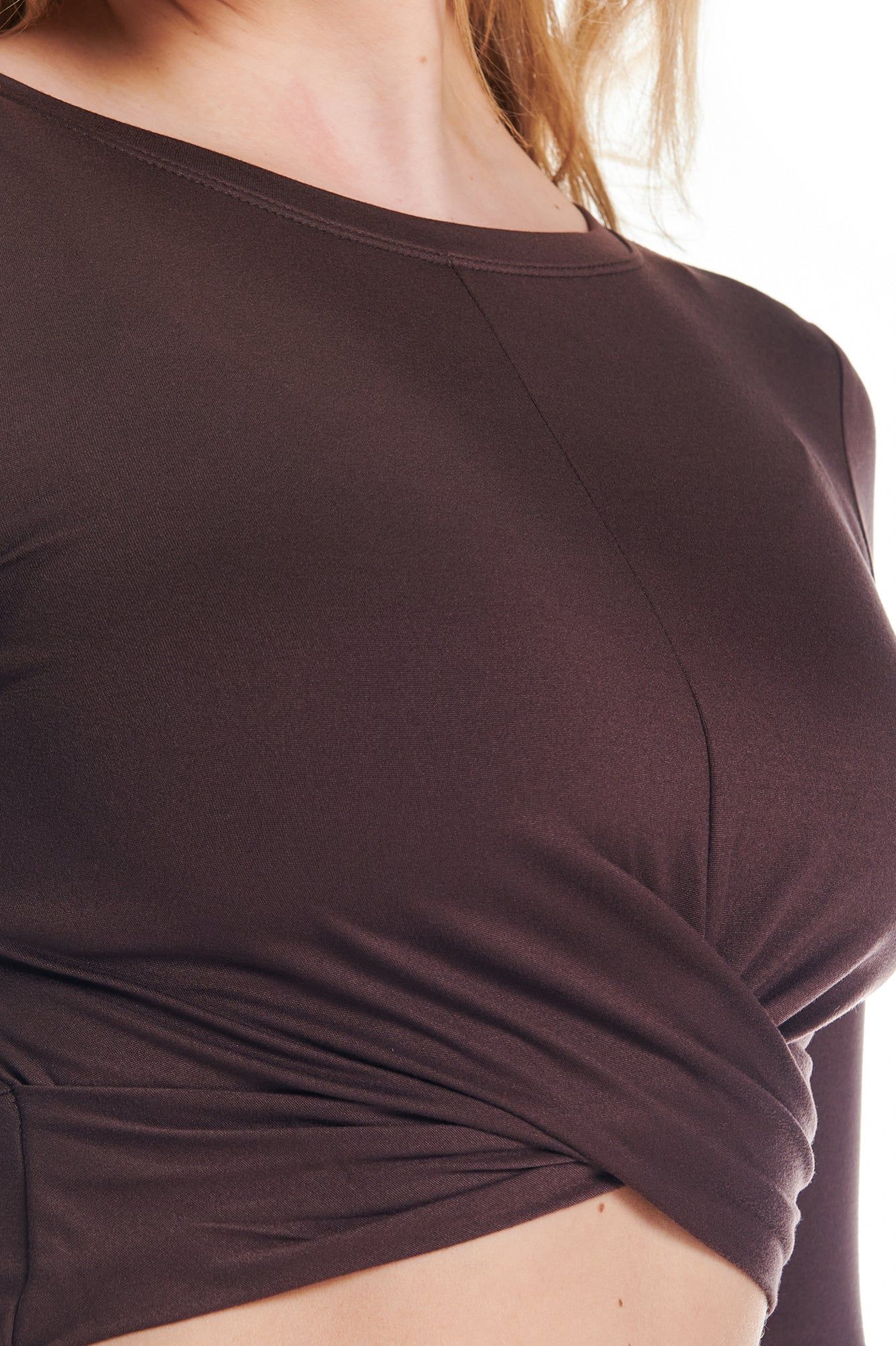 Day-To-Day Crossover Long Sleeve Top sold by Kyodan product image thumbnail 8