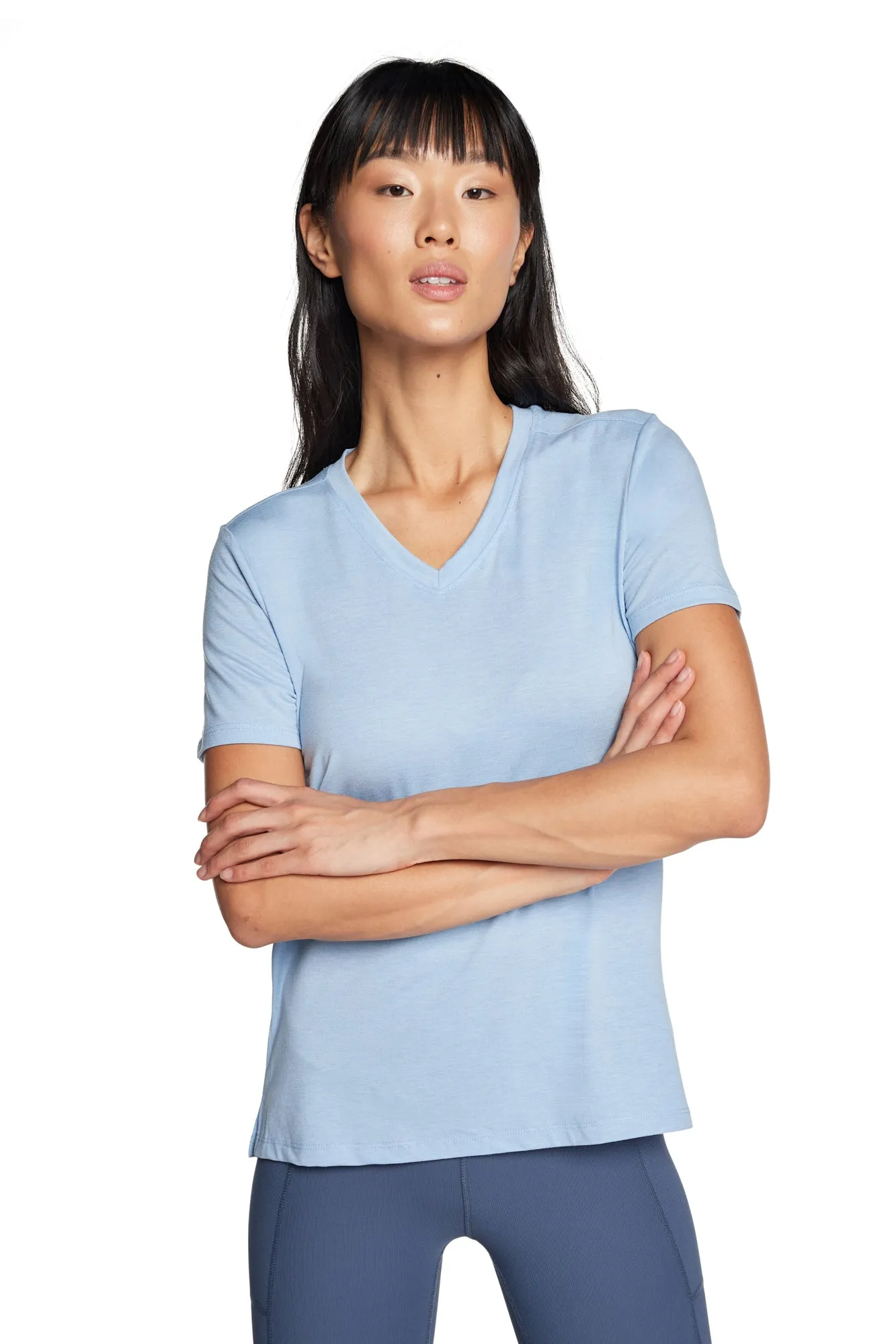 Free Spirit V-Neck Short Sleeve Top sold by Kyodan product image thumbnail 5
