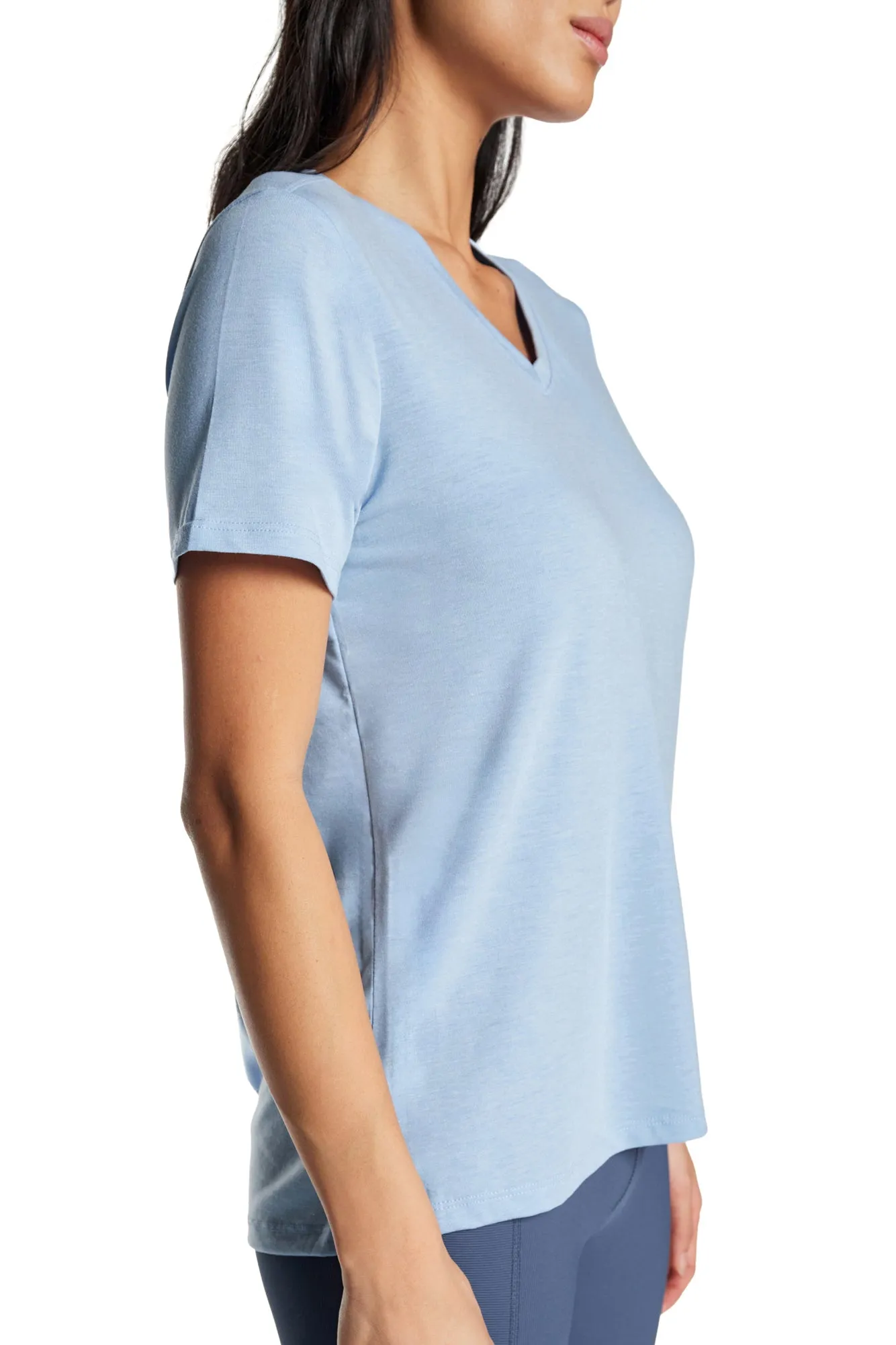 Free Spirit V-Neck Short Sleeve Top sold by Kyodan product image thumbnail 3