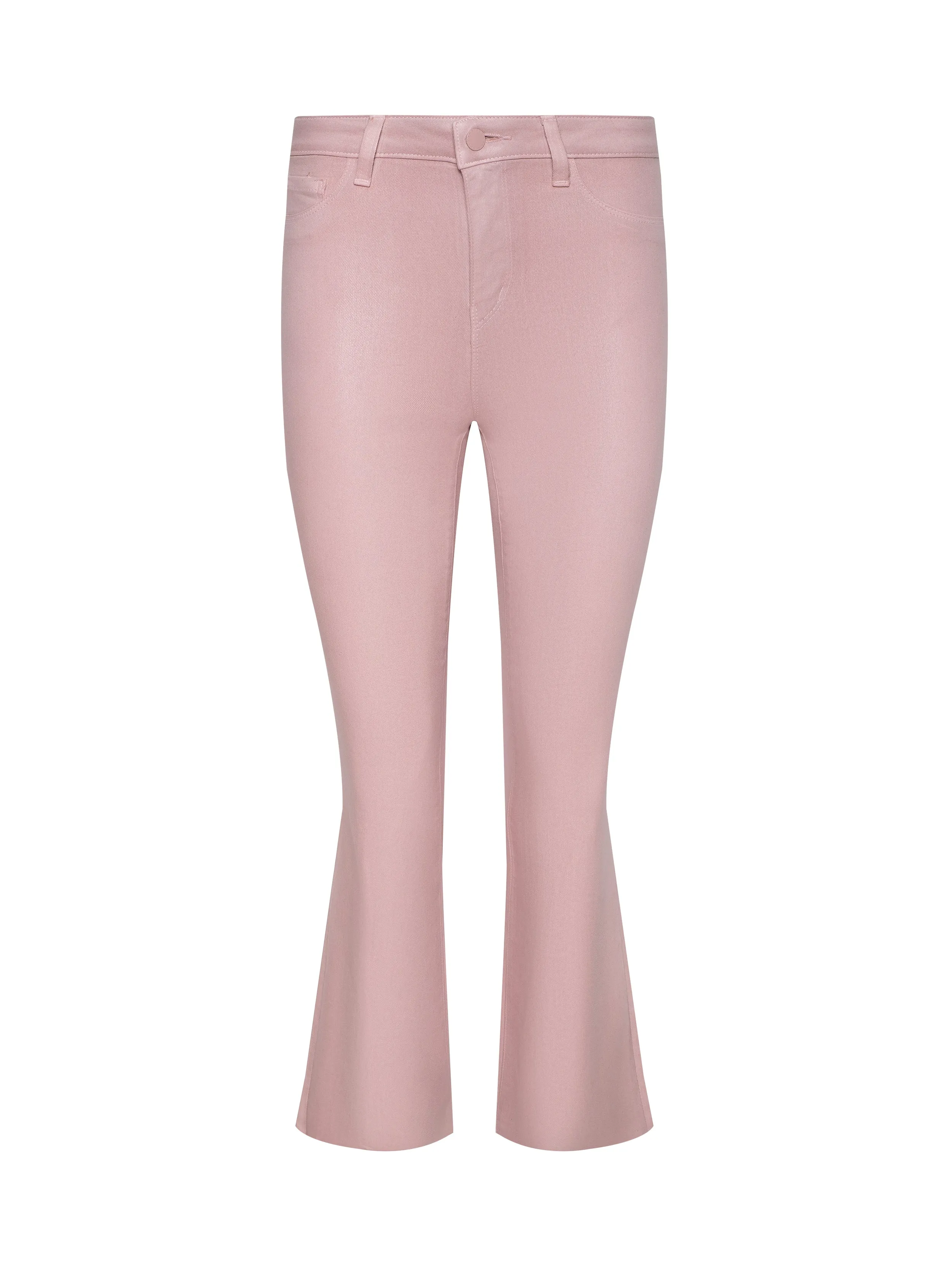 Kendra Coated Cropped Flare Jean sold by L'AGENCE product image thumbnail 5