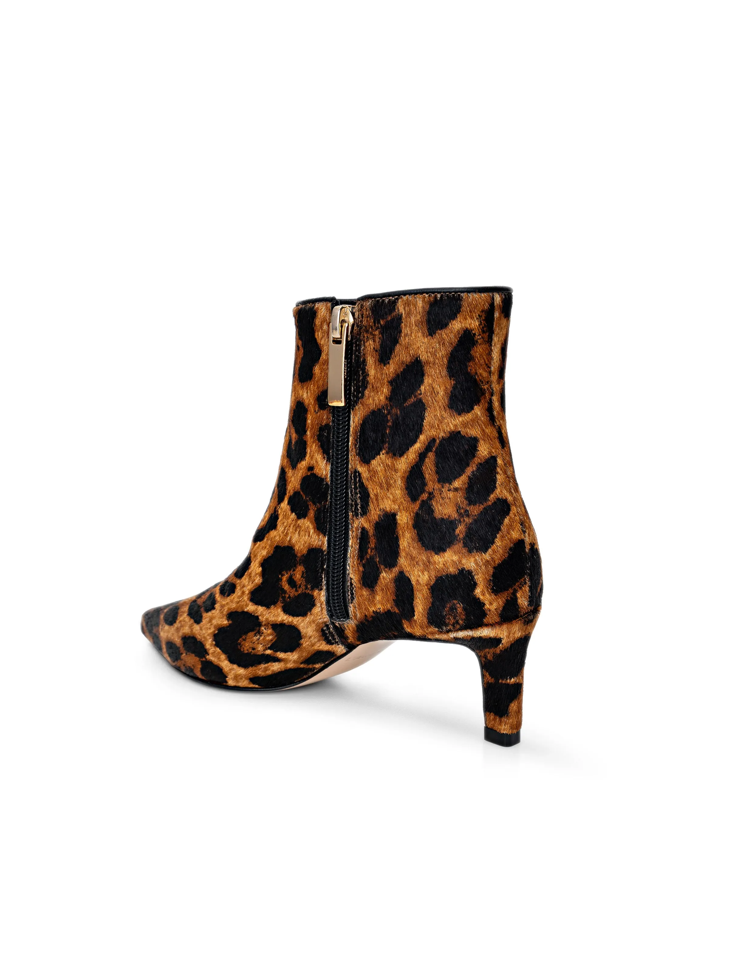 Lilly Kitten-Heel Bootie sold by L'AGENCE product image thumbnail 4