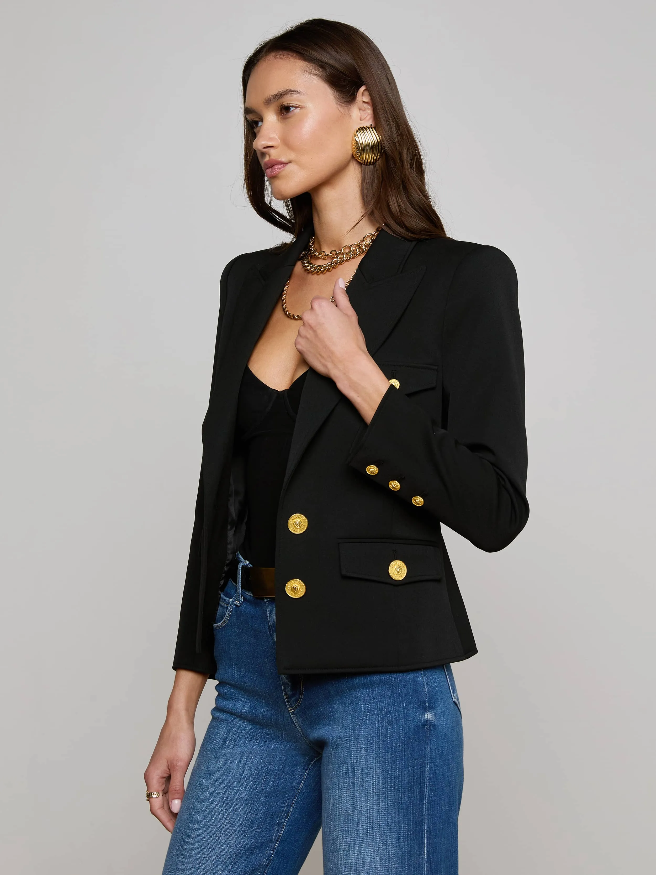 Wylla Blazer sold by L'AGENCE product image thumbnail 3