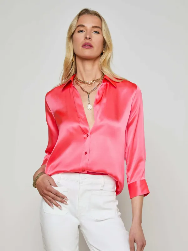 Dani Silk Blouse sold by L'AGENCE