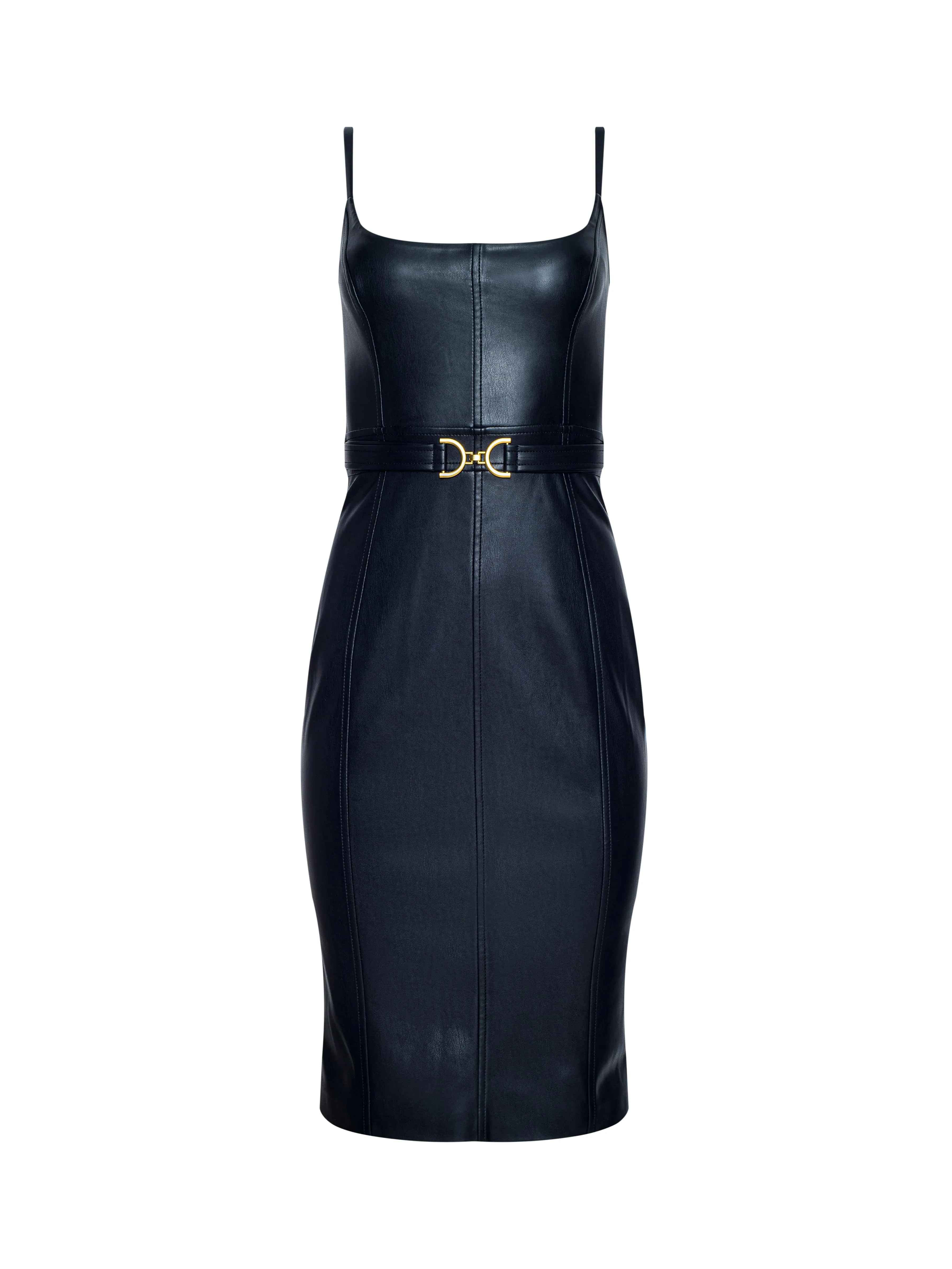 Halia Vegan Leather Dress sold by L'AGENCE product image thumbnail 5