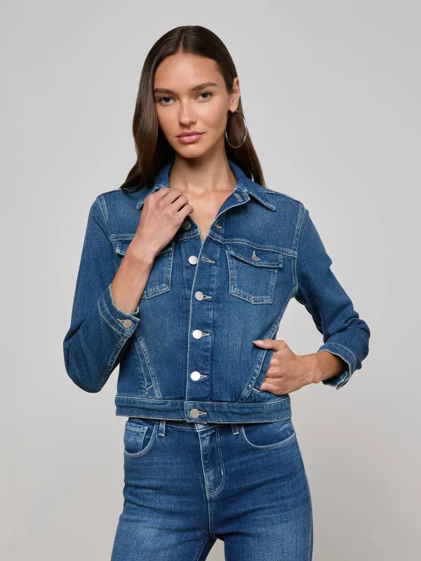 Maven Jean Jacket sold by L'AGENCE