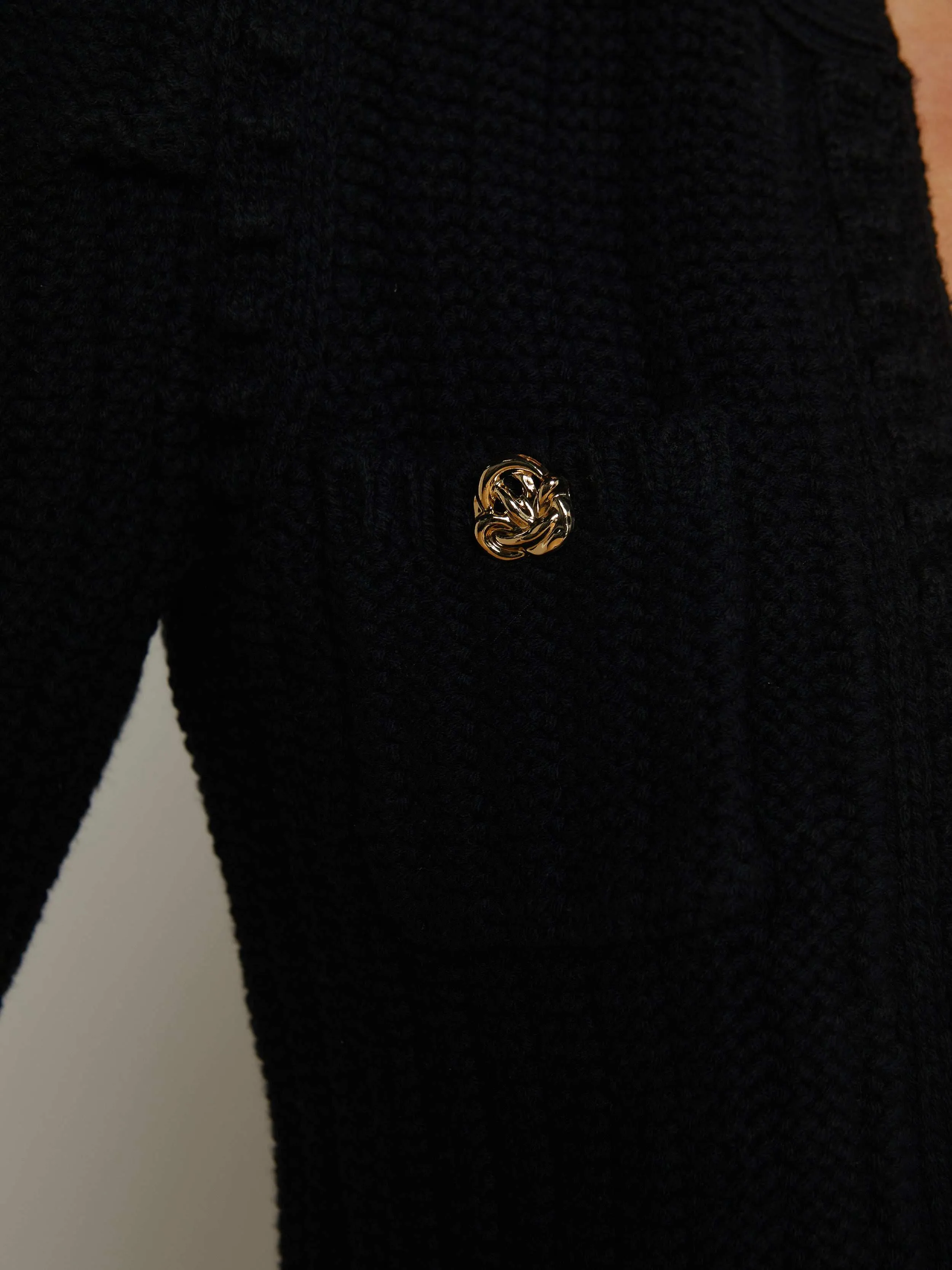 Delilah Cropped Cardigan sold by L'AGENCE product image thumbnail 3