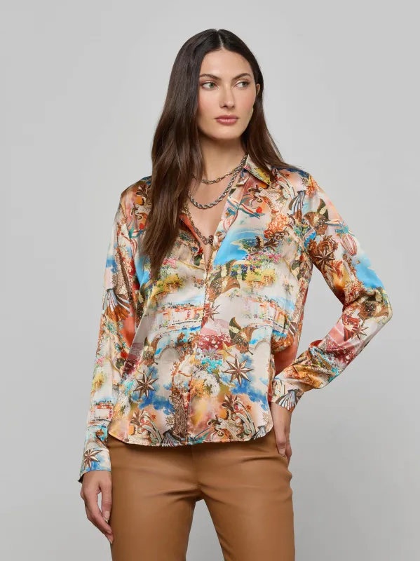 Tyler Silk Blouse sold by L'AGENCE