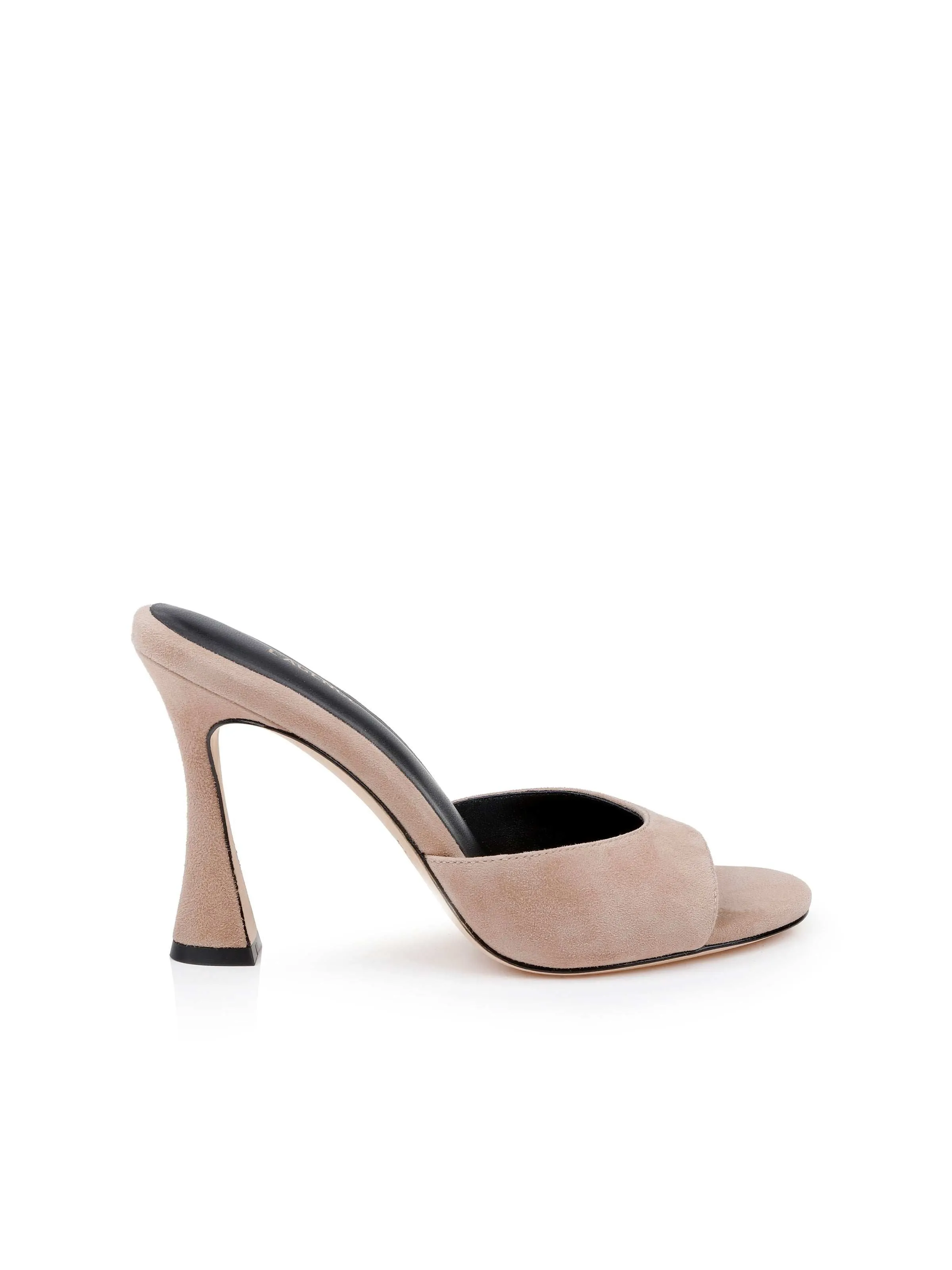 Avery Suede Open-Toe Mule sold by L'AGENCE product image thumbnail 4
