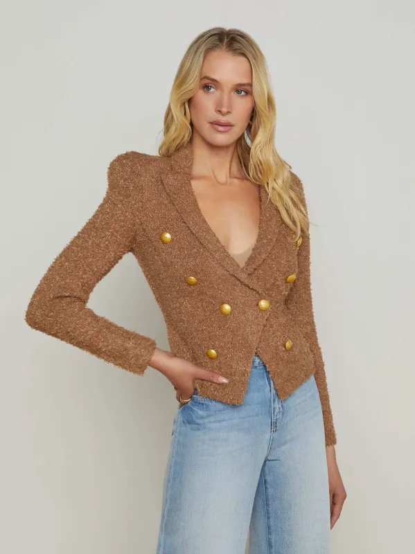 Bethany Knit Blazer sold by L'AGENCE