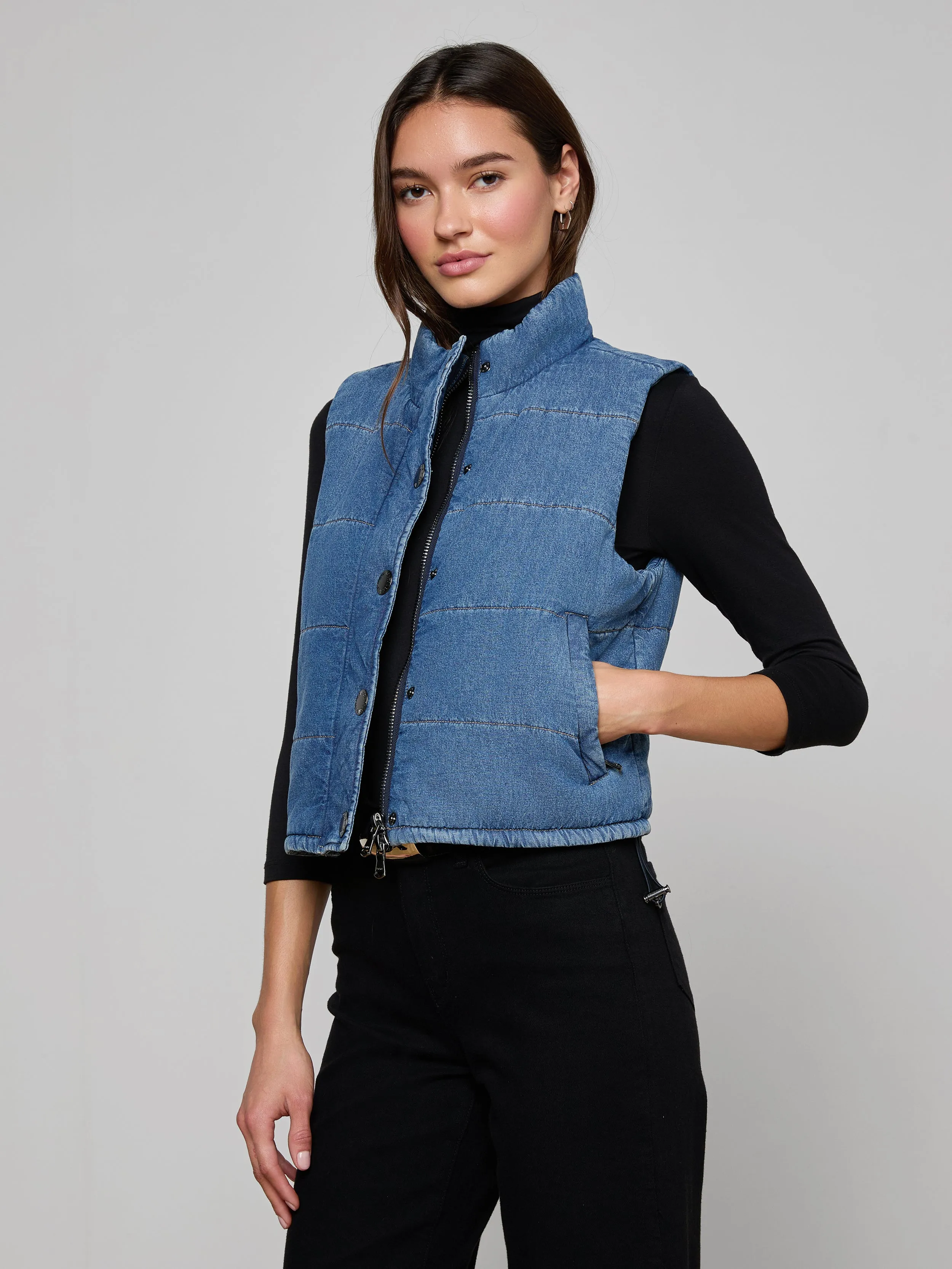 Rola Puffer Vest sold by L'AGENCE product image thumbnail 4
