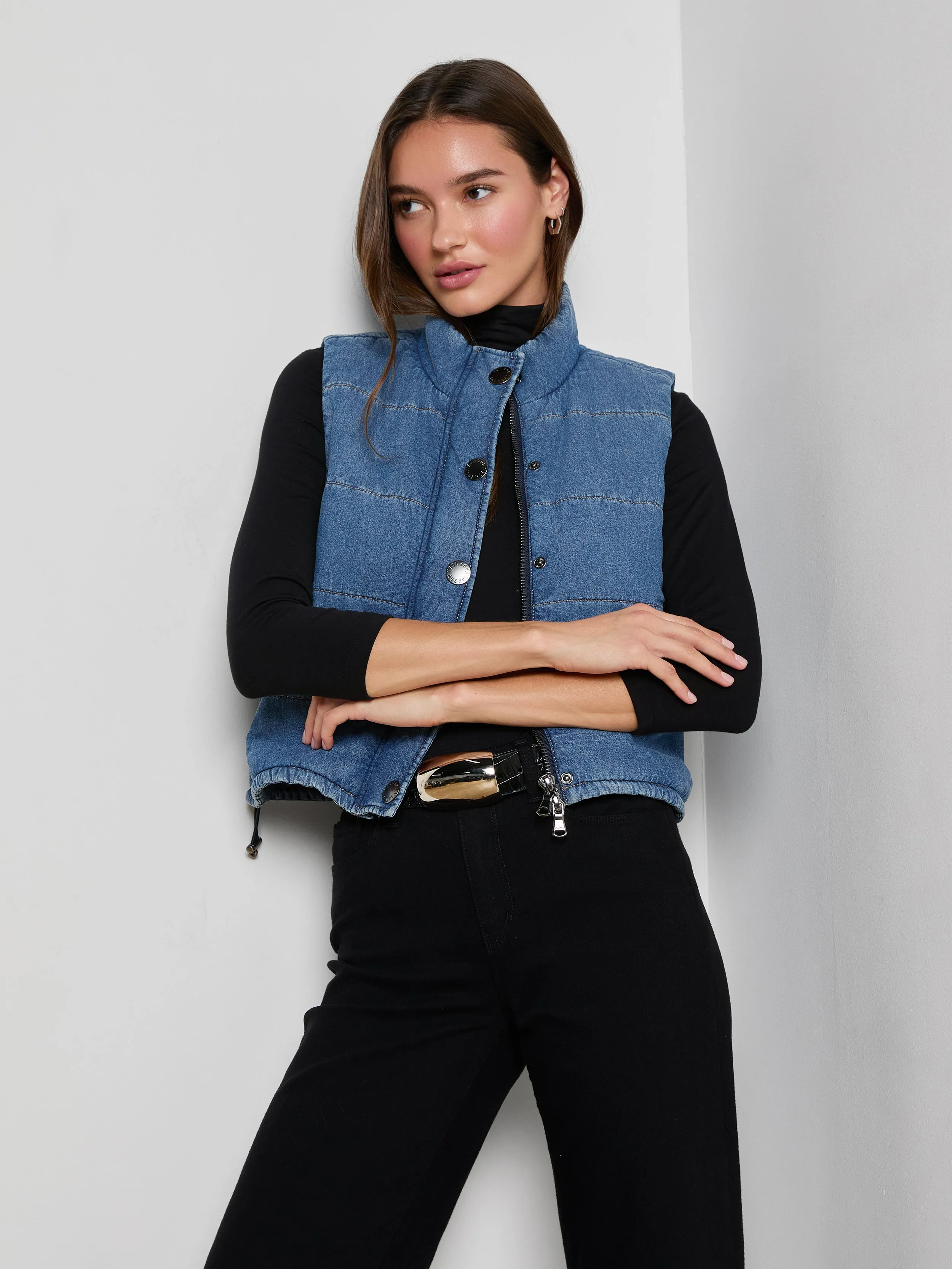 Rola Puffer Vest sold by L'AGENCE