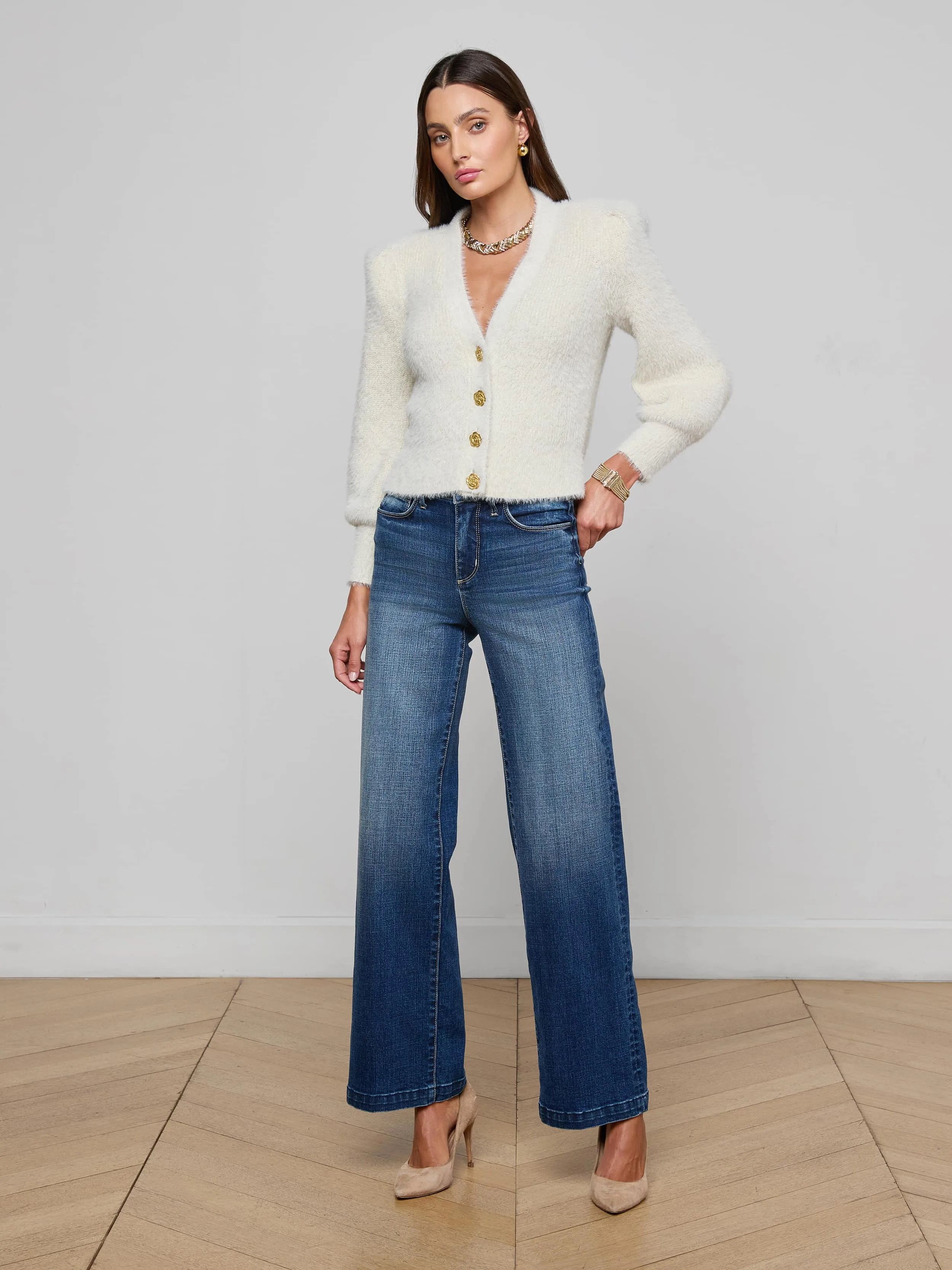 Talulla Cardigan sold by L'AGENCE product image thumbnail 4