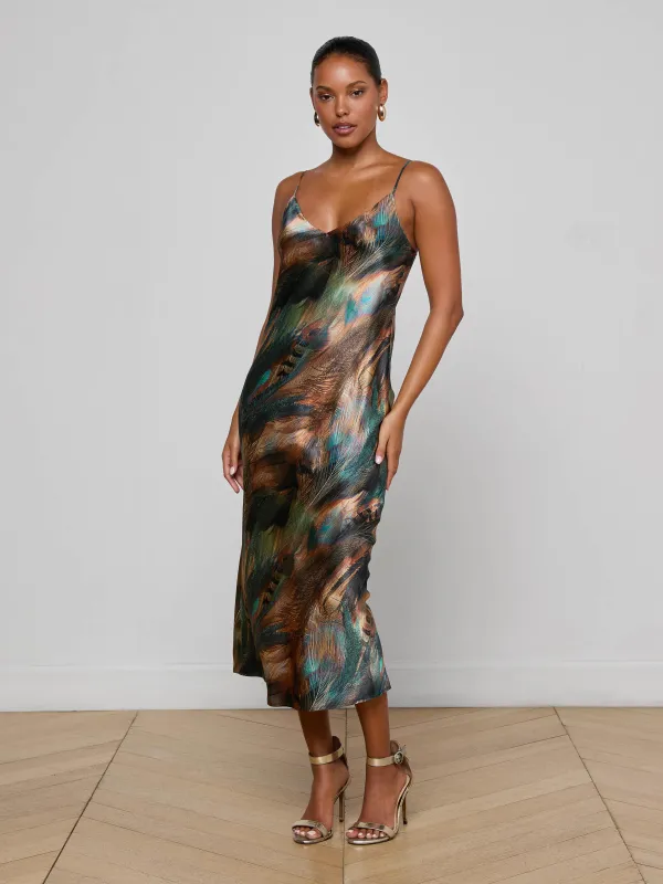 Seridie Silk Slip Dress sold by L'AGENCE