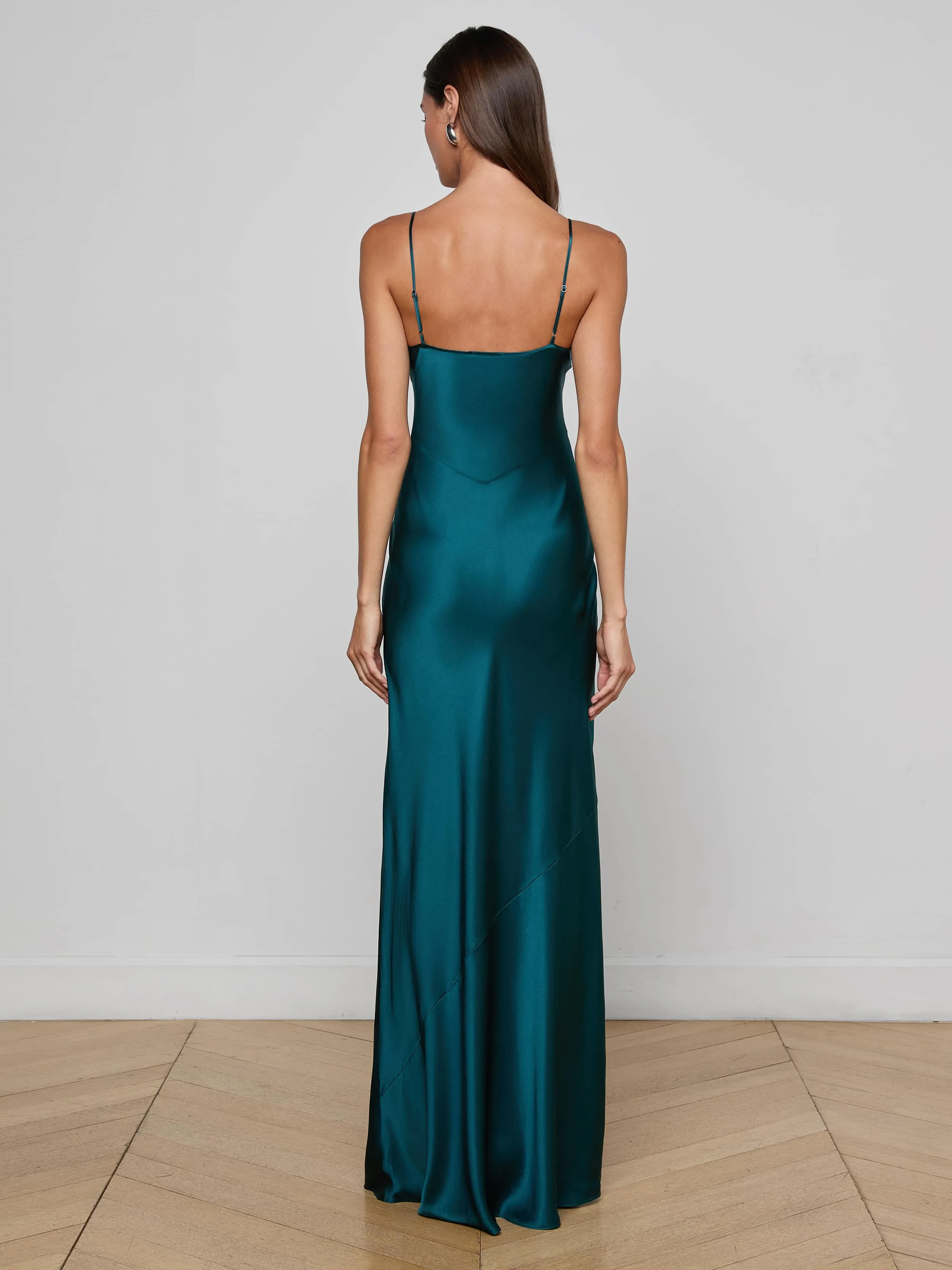 Charmaine Silk Gown sold by L'AGENCE product image thumbnail 3