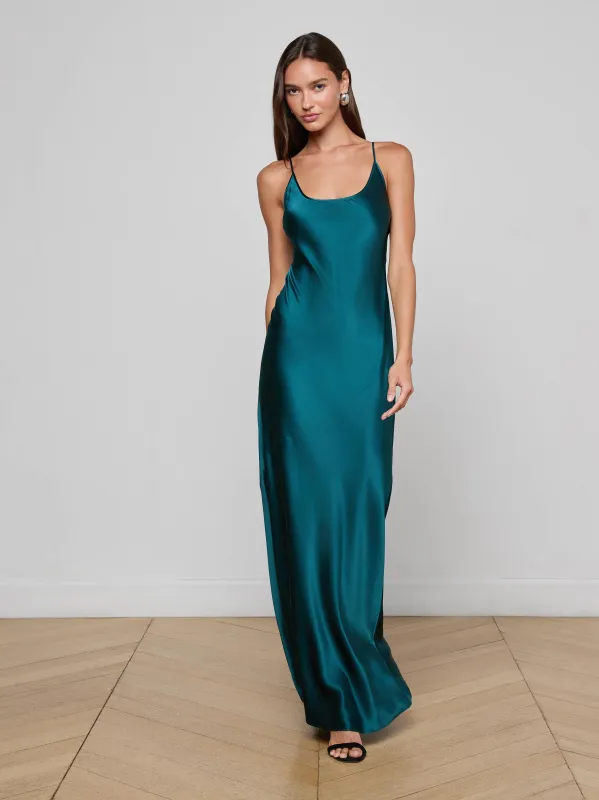 Charmaine Silk Gown sold by L'AGENCE
