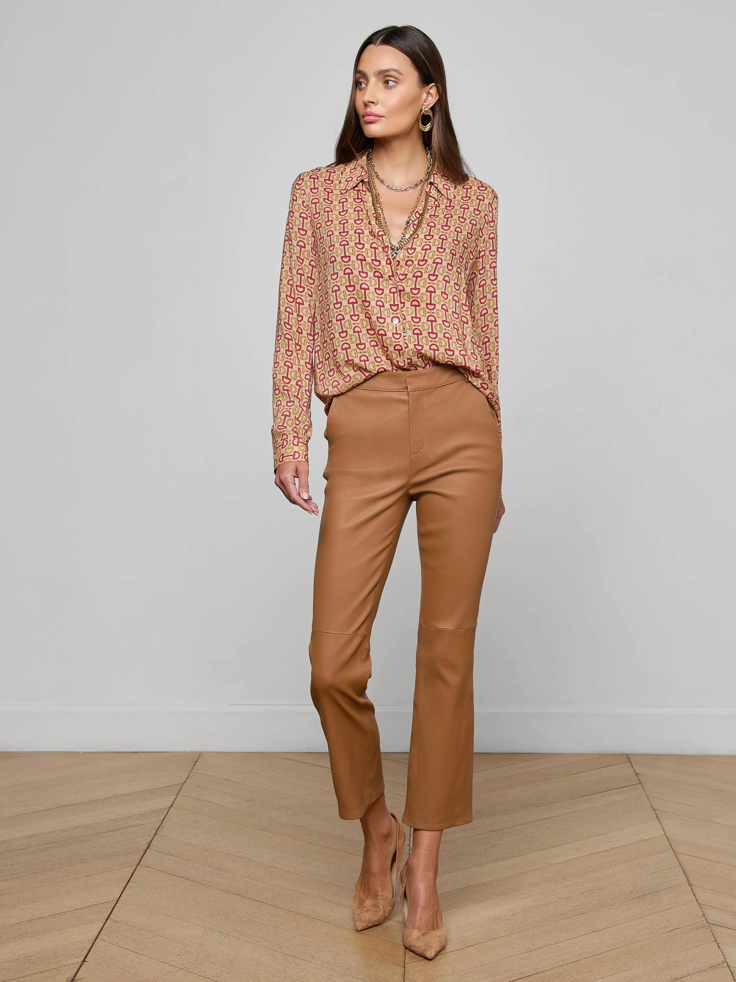 Holly Blouse sold by L'AGENCE product image thumbnail 4