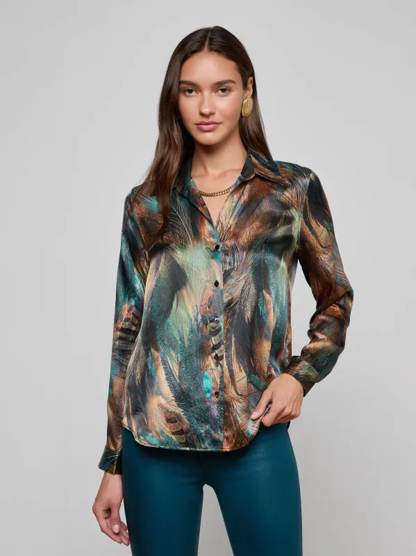 Tyler Silk Blouse sold by L'AGENCE