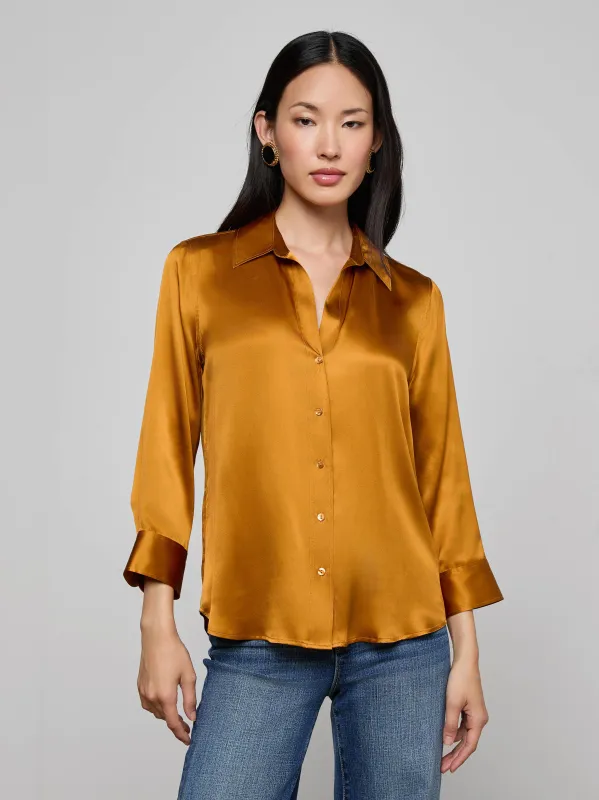 Dani Silk Blouse sold by L'AGENCE