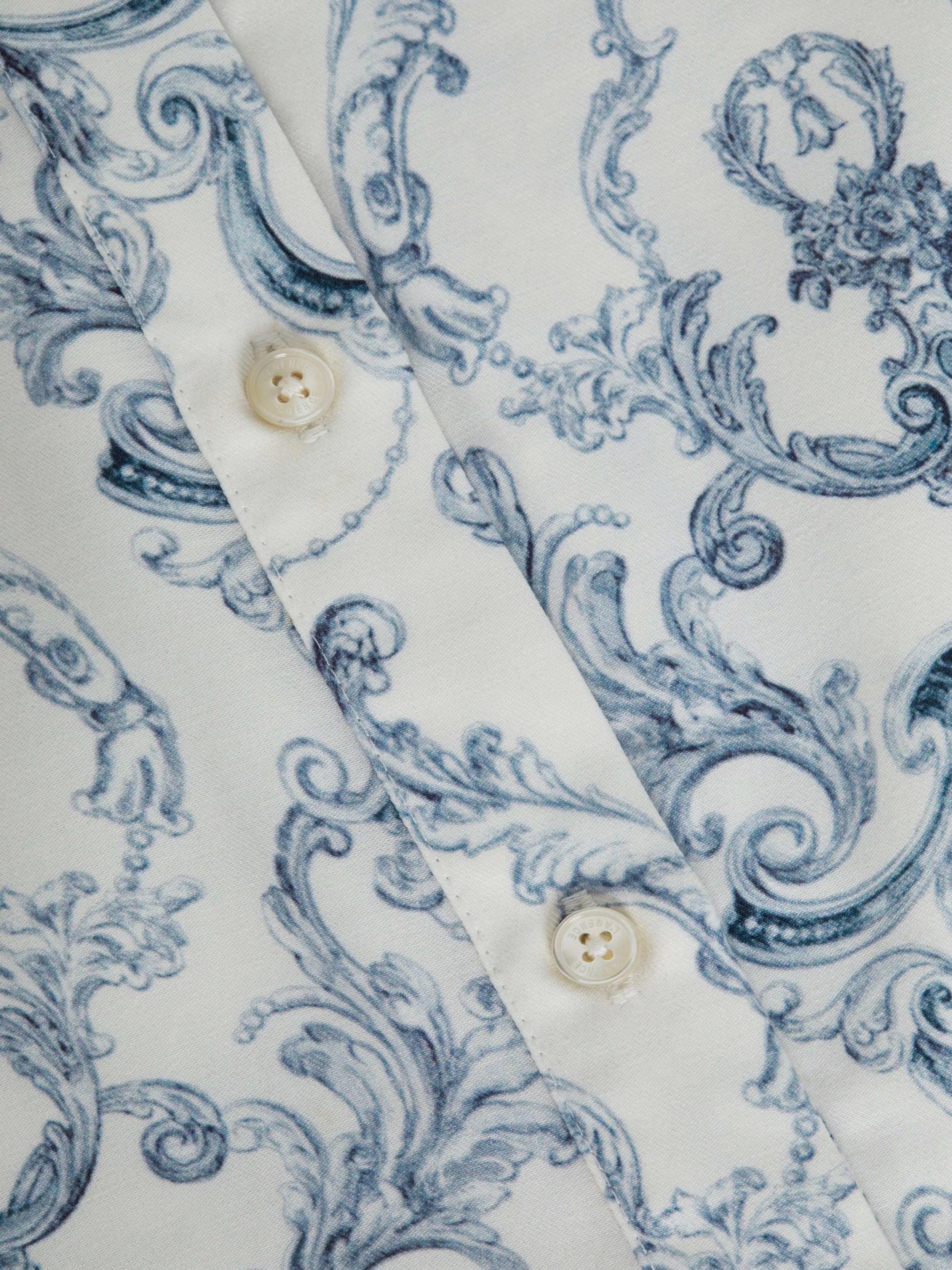 Meadow Poplin Shirt Dress sold by L'AGENCE product image thumbnail 5