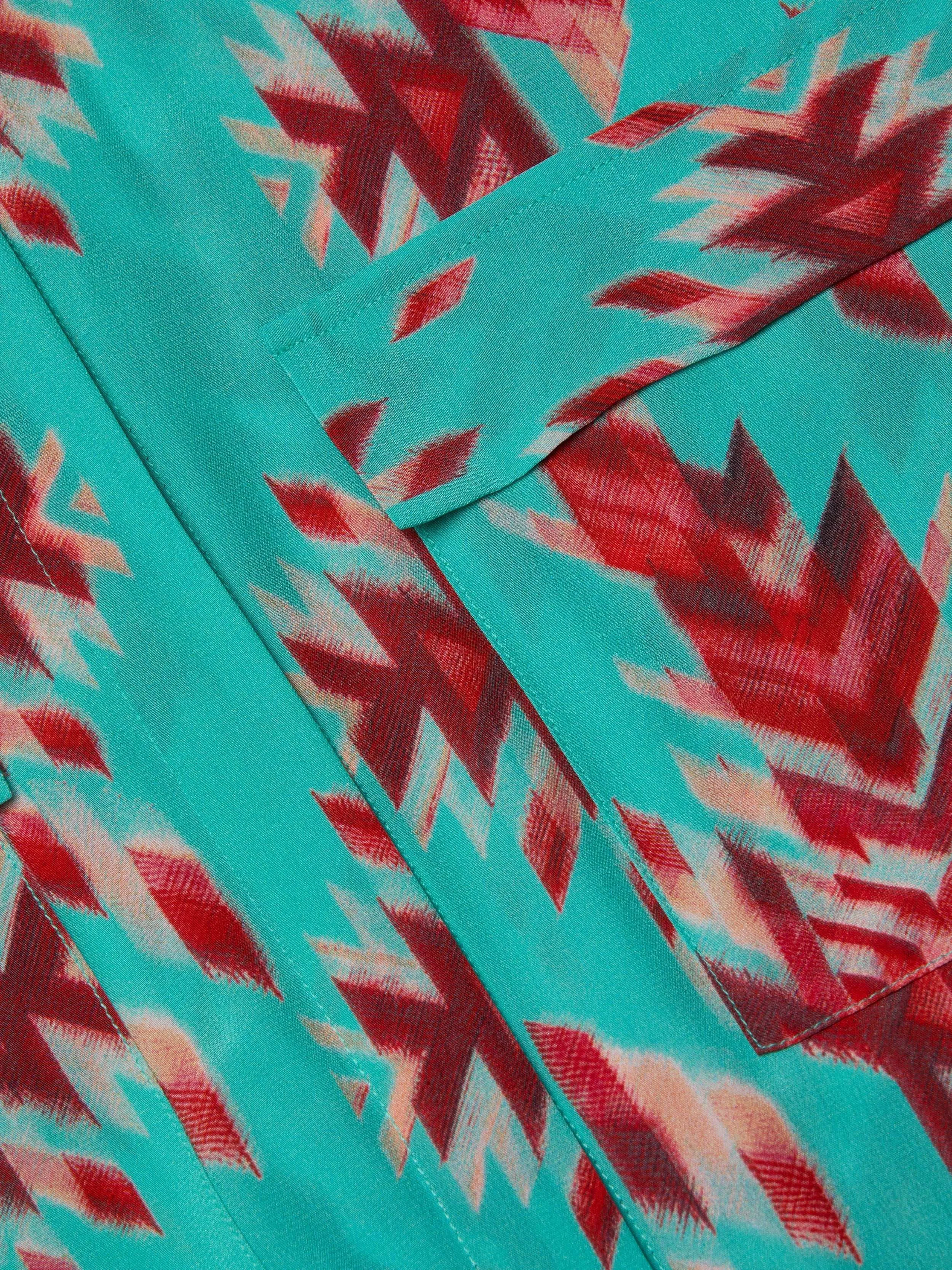 Cameron Silk Shirt Dress sold by L'AGENCE product image thumbnail 5