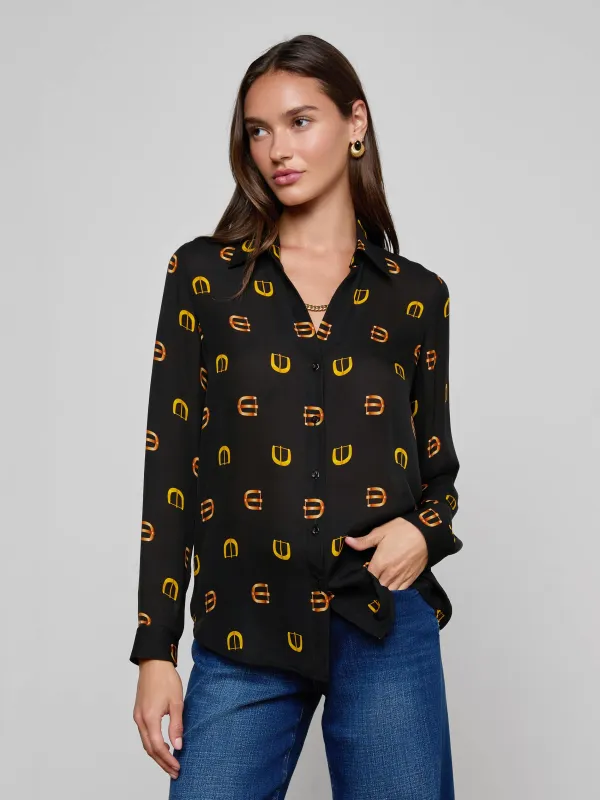 Nina Silk Blouse sold by L'AGENCE