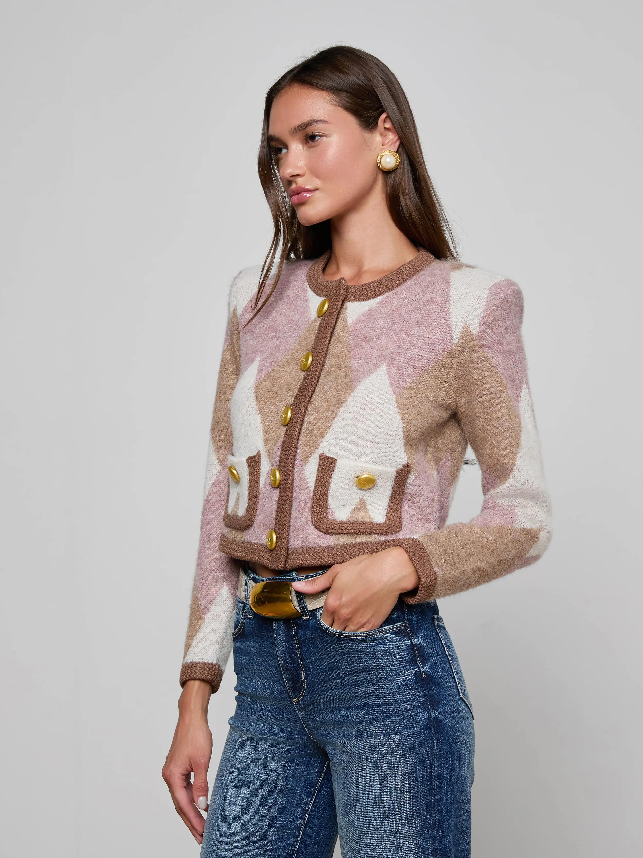 Siobhan Cardigan sold by L'AGENCE product image thumbnail 2