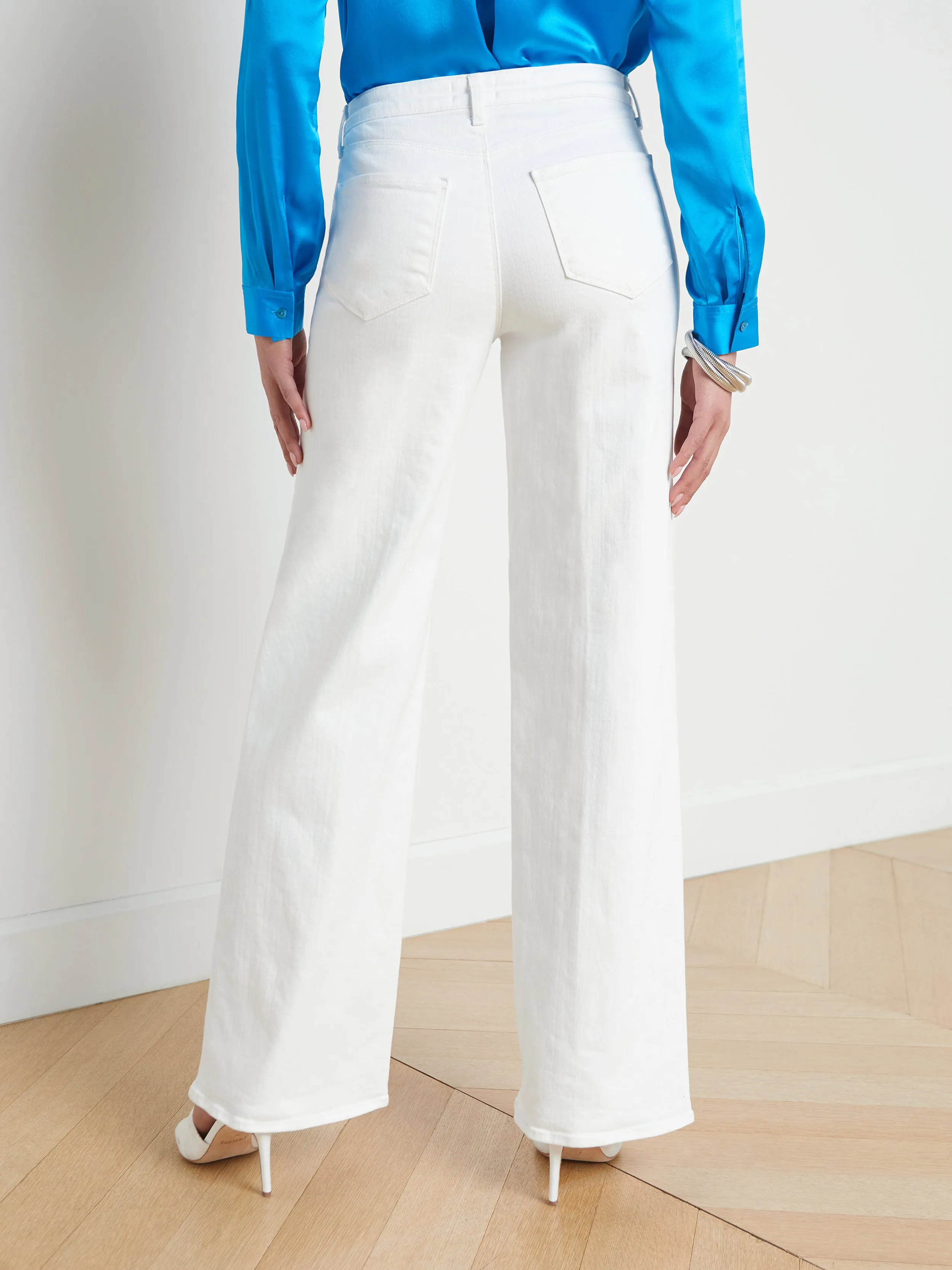 Alicent Wide-Leg Jean sold by L'AGENCE product image thumbnail 4