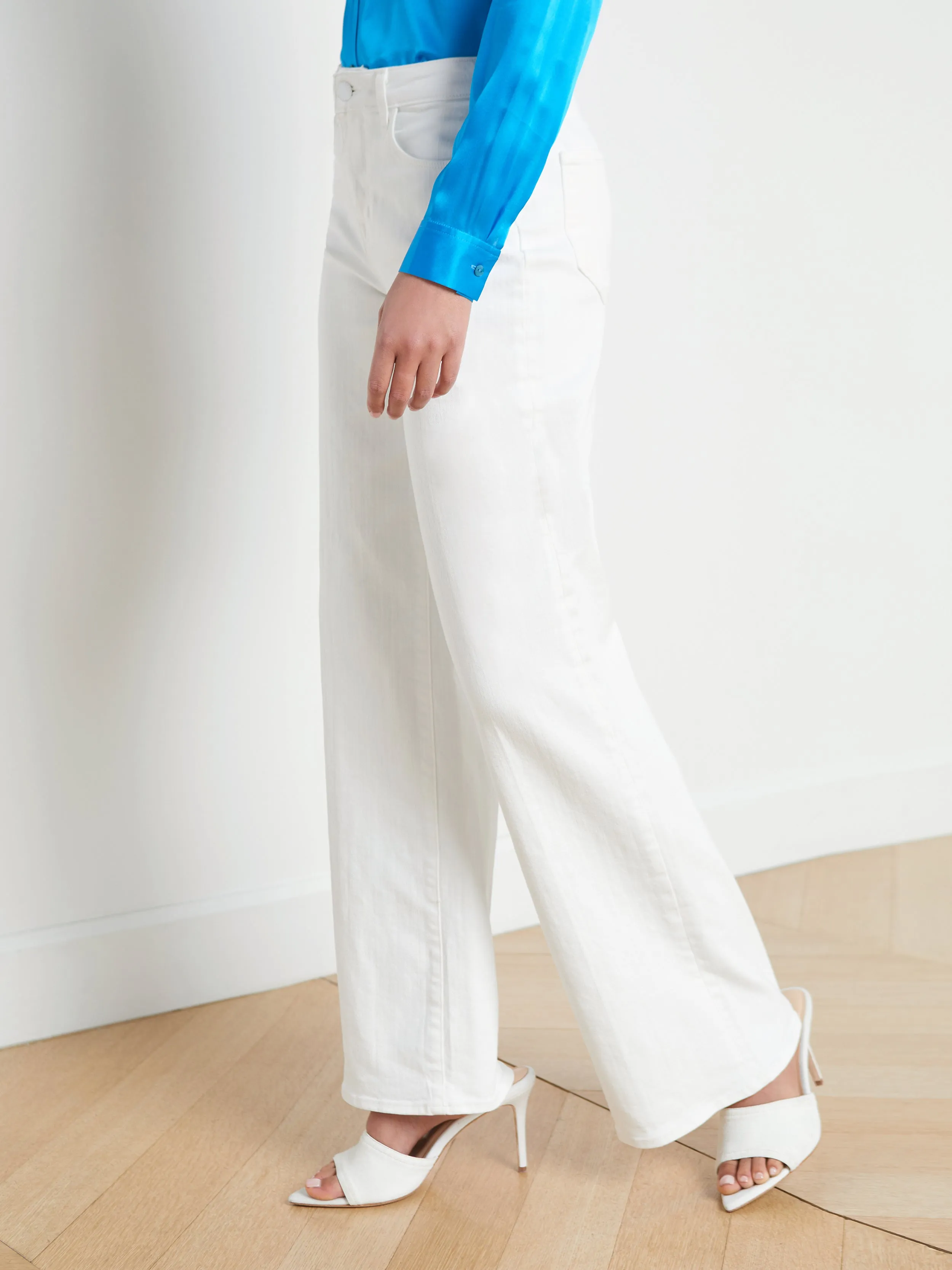 Alicent Wide-Leg Jean sold by L'AGENCE product image thumbnail 3