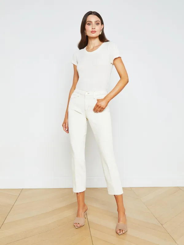 Sada Slim-Leg Cropped Jean sold by L'AGENCE