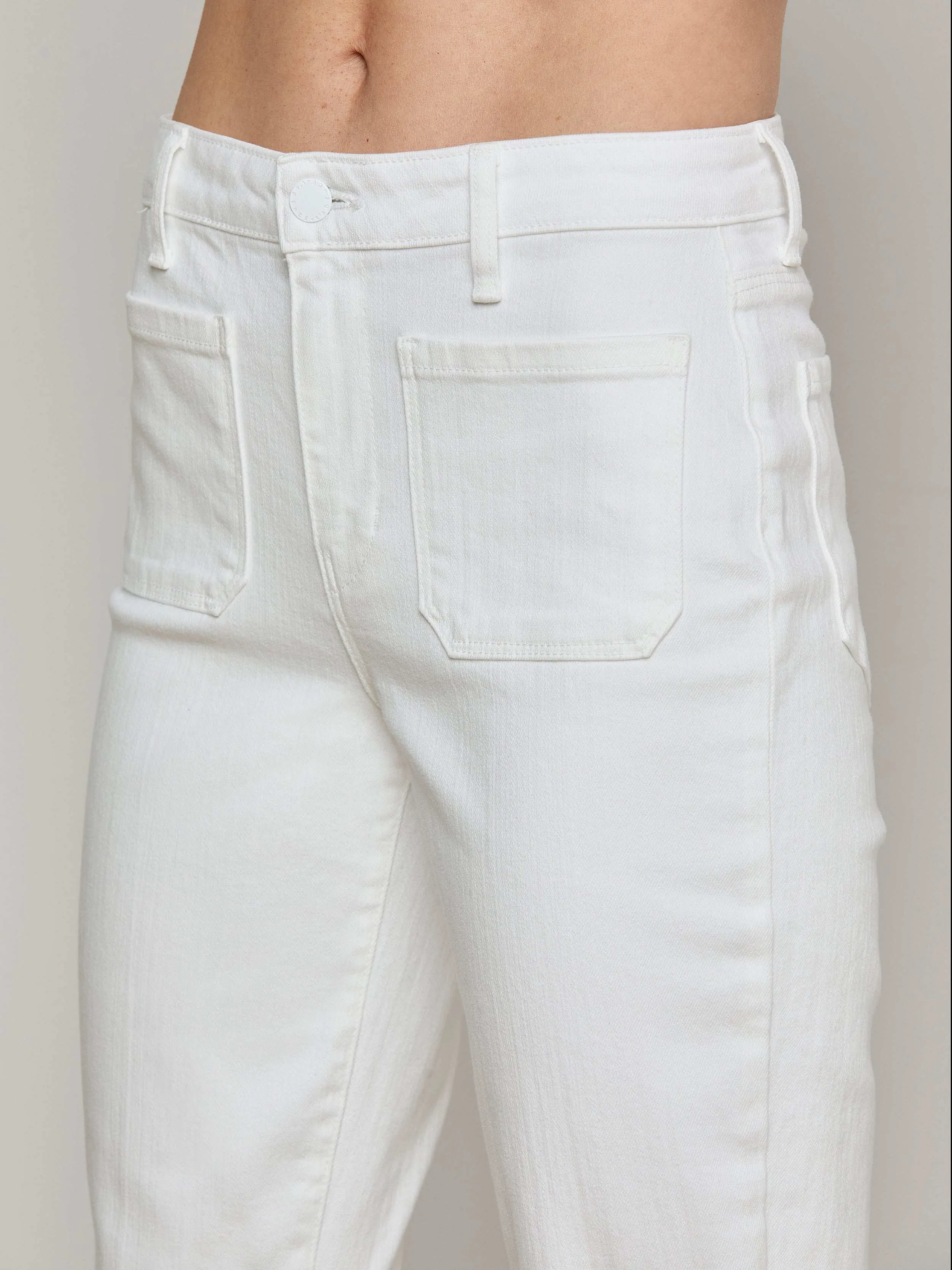 Noya Cropped Slim Flare Jean sold by L'AGENCE product image thumbnail 5